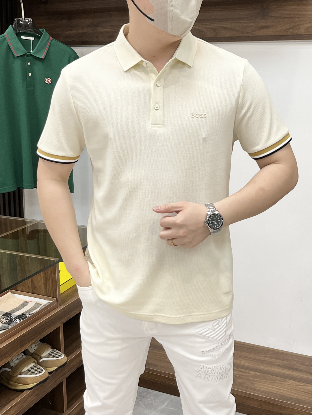 BOSS Poloshirt met Korte Mouwen - Stijlvolle Casual Top voor Heren