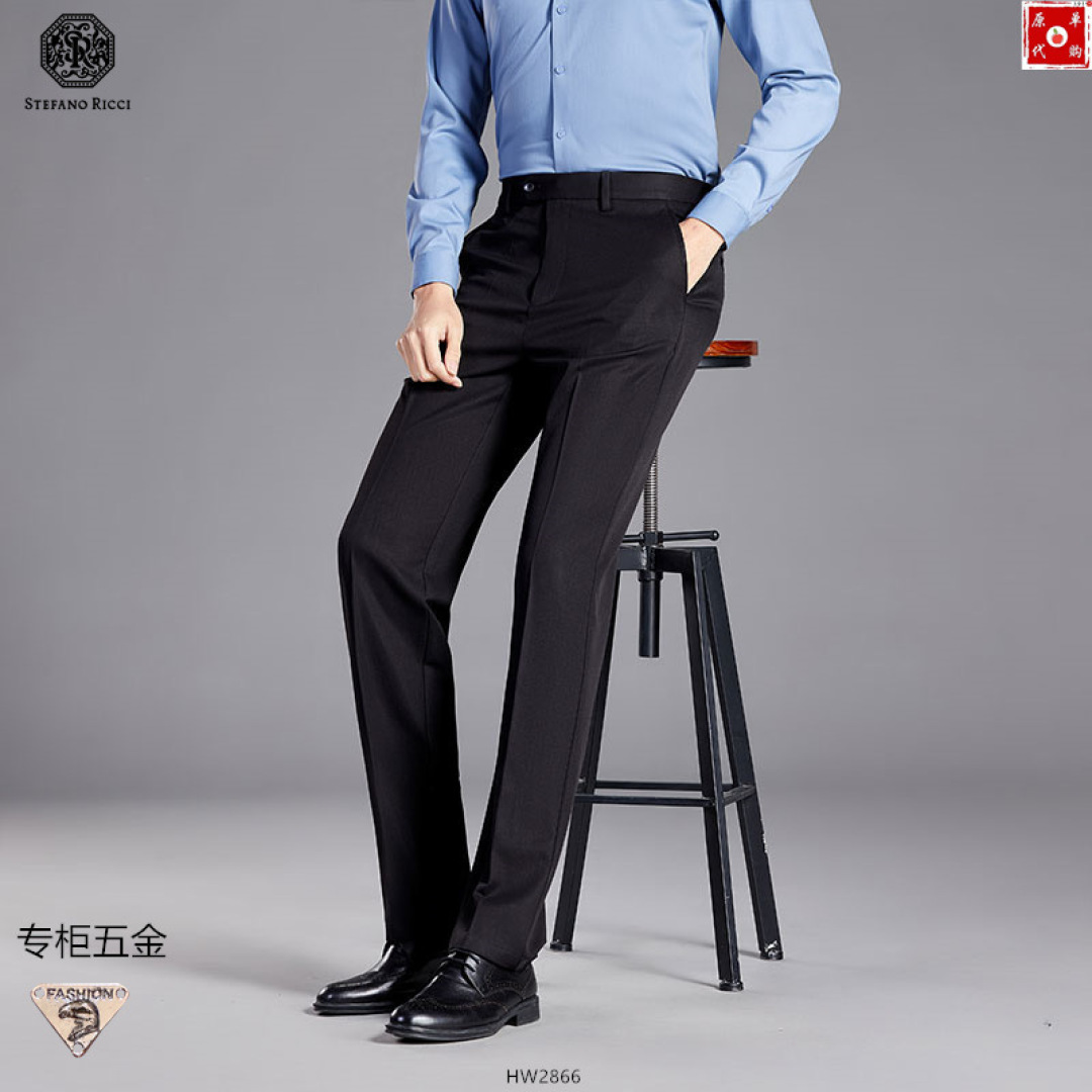 “Steven’s New Summer 205 Leisure Pants: Comfortable, High-Quality, Tailored, Straight-Legged, Super-Fitted”