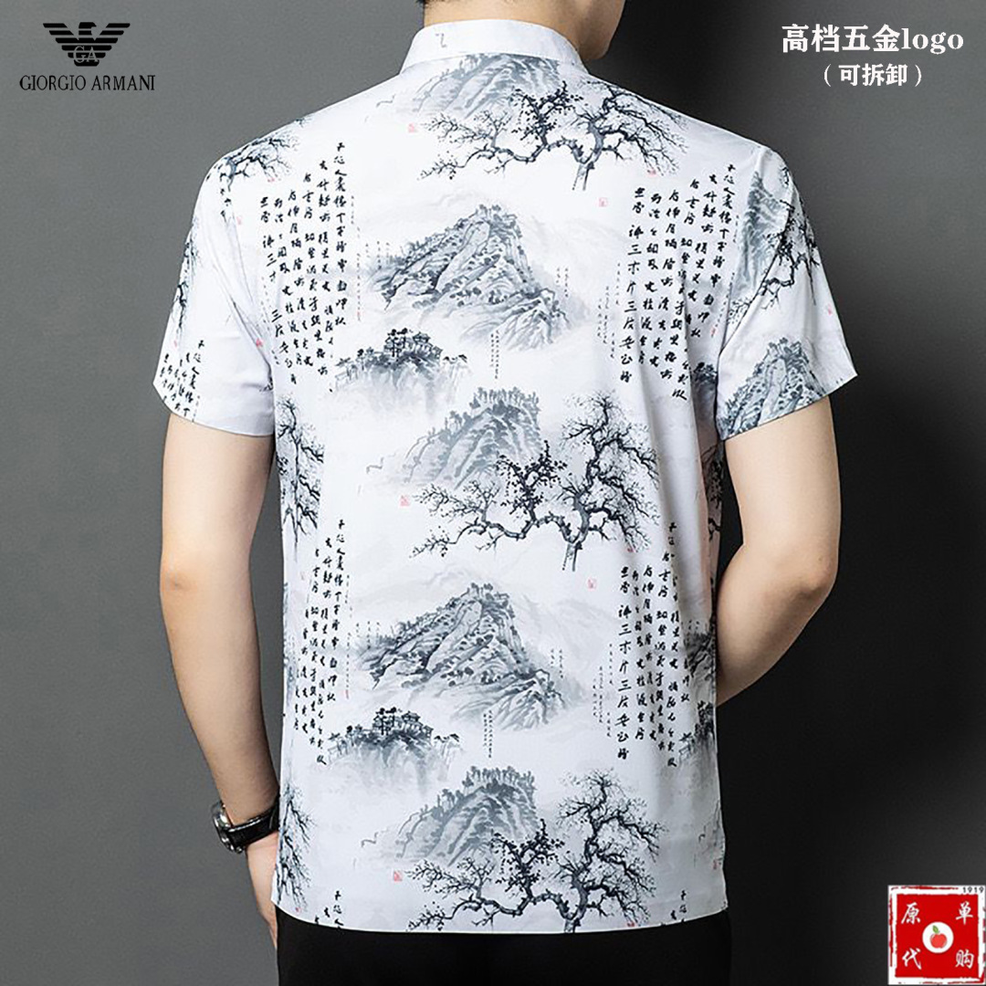 “High-End Fashion Shirts: ARAMANI AMANI AMANI 2025s’ Latest Collection for Confident Style” - 图片 4