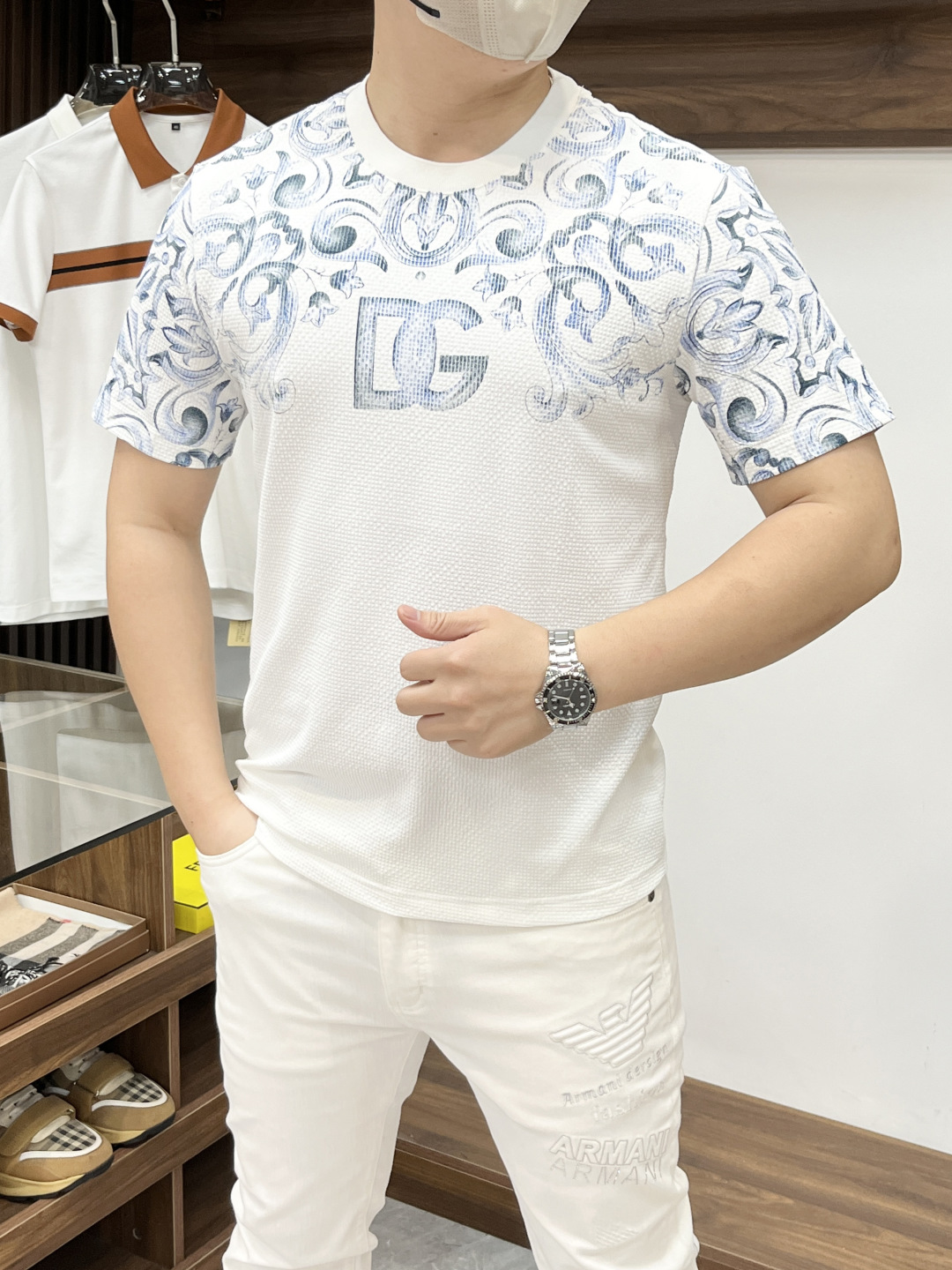 T-shirt Dolce & Gabbana Homme - Élégance Estivale et Confort Premium