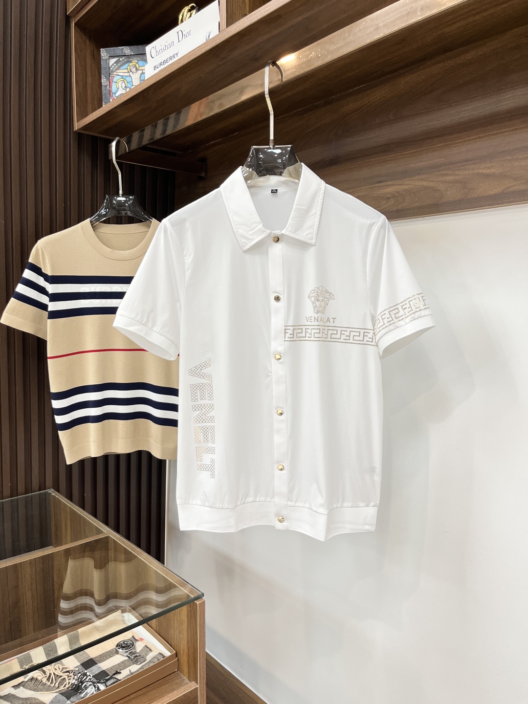 New Versace Franch 5063s Summer Fashion T-shirts in Various Sizes – Don’t Miss Out! - 图片 9