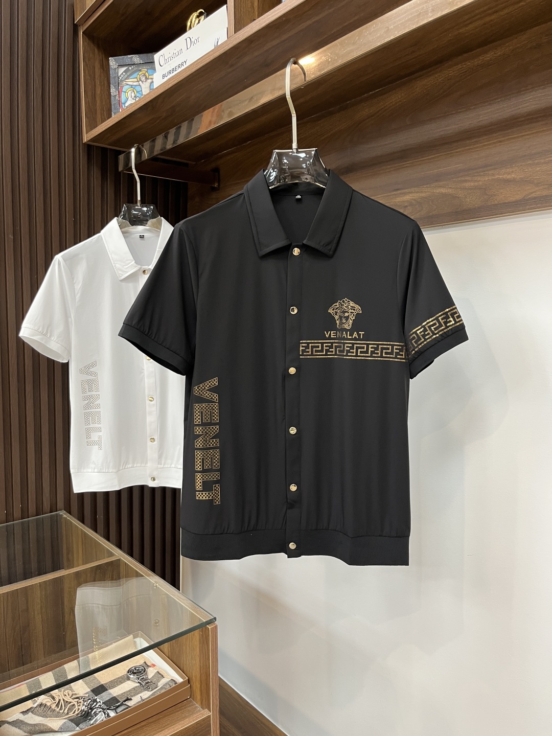 New Versace Franch 5063s Summer Fashion T-shirts in Various Sizes – Don’t Miss Out! - 图片 3