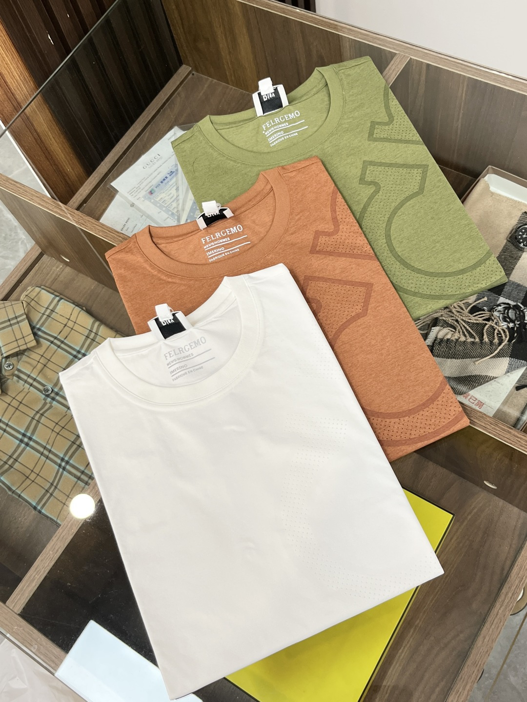 Ferragamo Men's Brown Logo T-Shirt - Summer Fashion Essential 3 cmp i1752586836641 8356 0 1