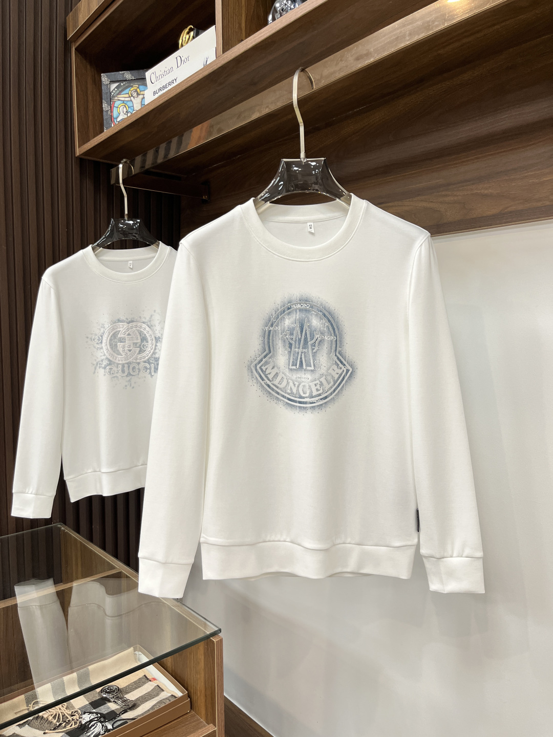 Moncler Men's 2025SS Fashion Crewneck Sweatshirt - Classic Style