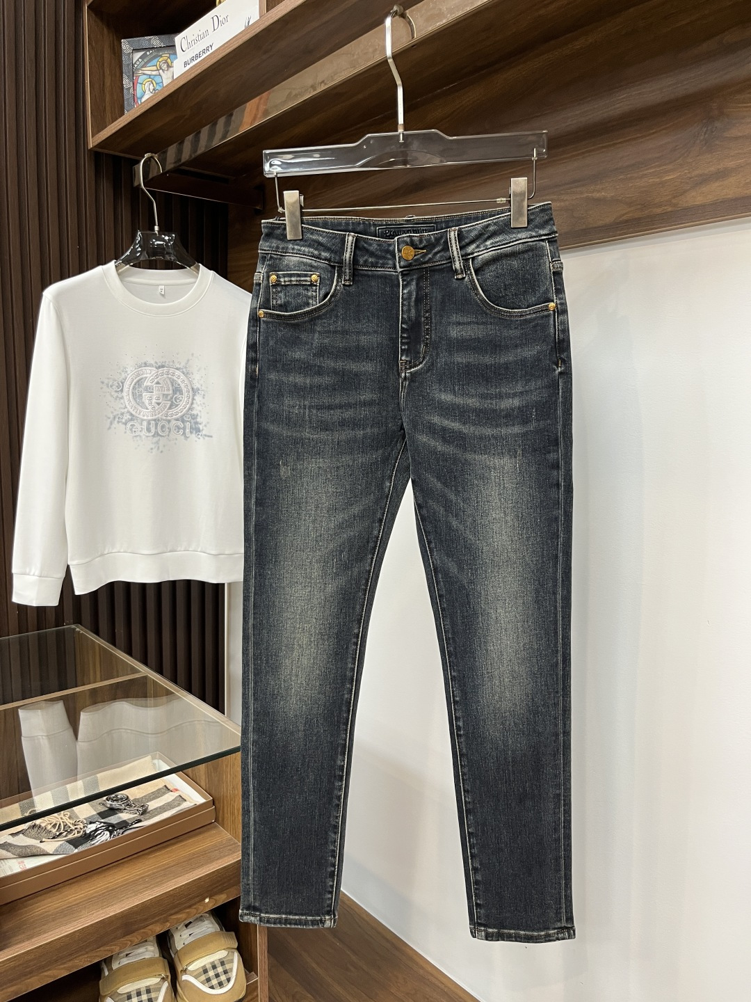 Men's Slim-Fit Denim Jeans - Stylish and Comfortable Turkish Cotton