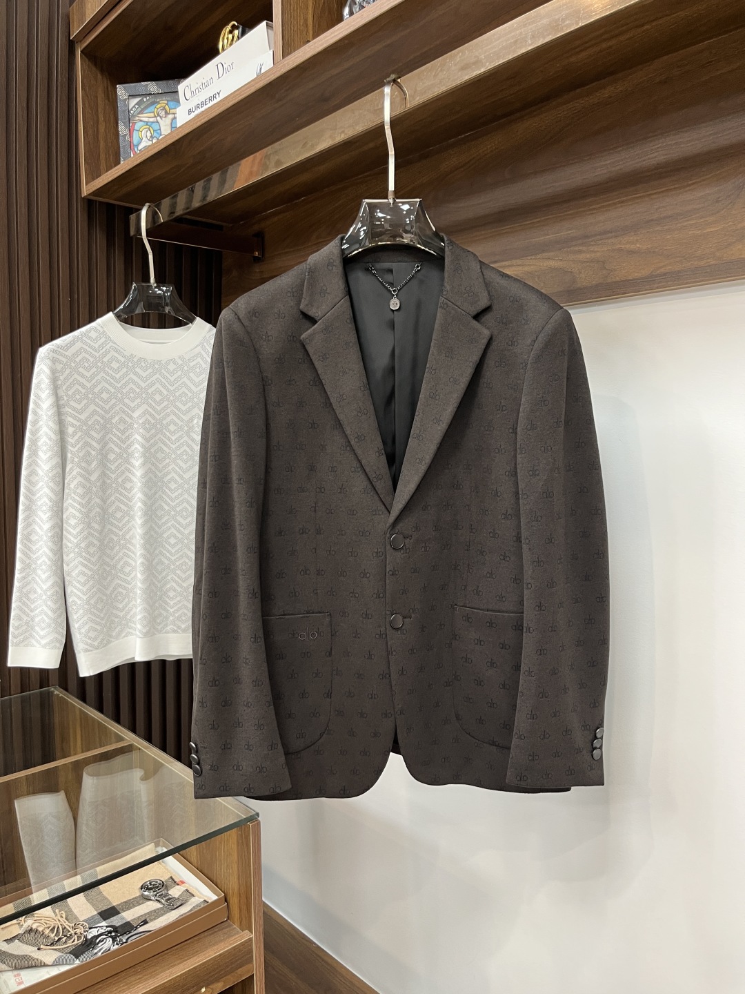 Men's Fashionable Wool Blend Blazer - Stylish Outerwear and Inner Layering 10 cmp i1758037308989 9237 0 8