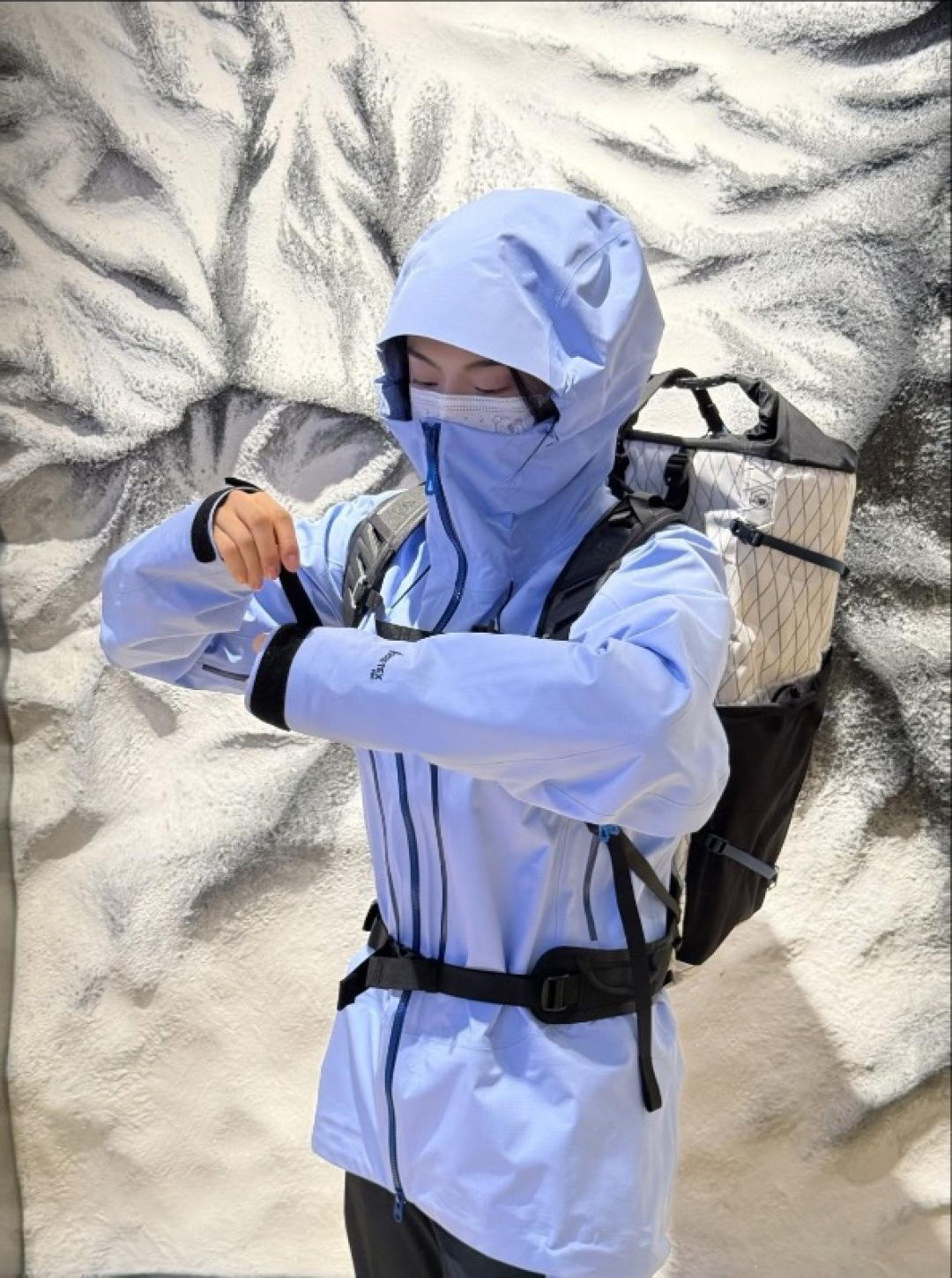 正品级💰550 凯乐石pro工厂直发25年新款【专供私域外贸实体】

颜色：旷凝紫、冰壶绿、岩石灰、矿石黑、青蔓绿、矢车菊蓝、军舰绿

     凯乐石KAILAS  MONT X-PRO 运动户外GORE-TEX PRO 3L防风防水轻量登山全天候 硬壳冲锋衣 男女同款
凯乐石mont-x  pro以更卓越的性能表现满足户外探险对防护性、轻量性和功能性的需求。经过精心升级的MONT X-PRO在具备更强防水性能的同时，进一步实现轻量化，搭载专业运动版型剪裁，显著提升运动的轻便性和灵活性，为高山运动提供全天候的保护和舒适穿着体验。

尺码：XS S M L XL XXL