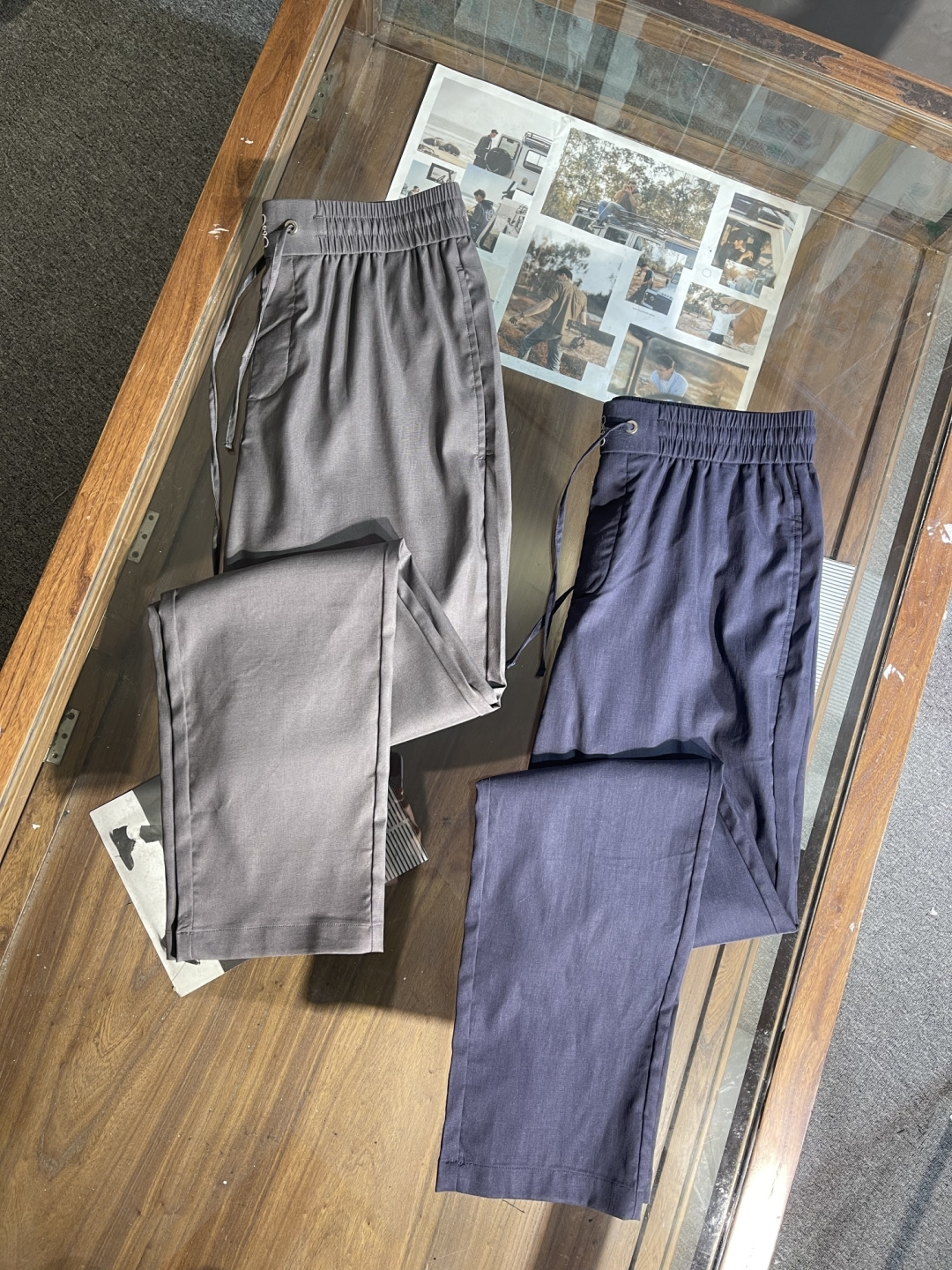 NO:155547,K7011 Spring and Summer New LoW Casual Straight Trousers, Soft Fabric, Blue Gray M-XXXL, Loewe, Alexander Wang19860909K7011 春夏新款罗意威LoW休闲直筒长裤,手感柔软面料,蓝色灰色M-XXXL,,loewe,alexander wang,Men's clothing