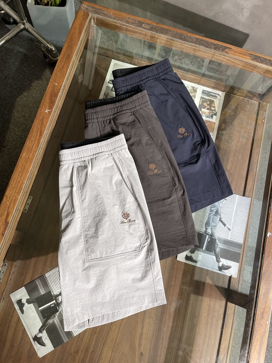 NO:155519,K8243 Spring and summer new LP casual simple style shorts, embroidered letter logo, blue gray brown M-XXXL, loro piana, shorts, alexander wang19860909K8243 春夏新款LP休闲简单款式短裤,刺绣字母标志,蓝色灰色咖啡色M-XXXL,,loro piana,shorts,alexander wang,Men's clothing