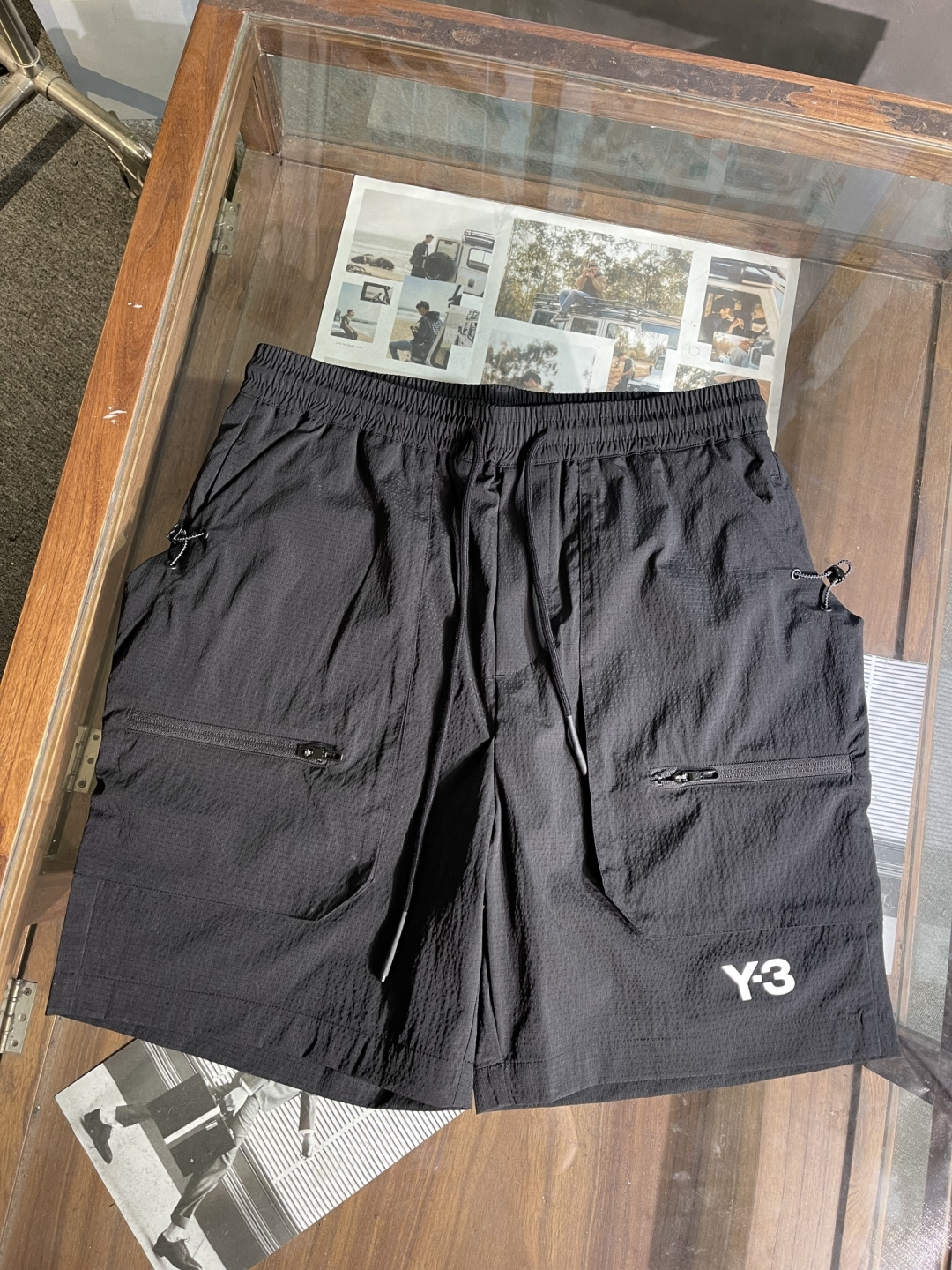 NO:155539,K9008 Y3 trendy brand new shorts, customized pocket zipper, black M-XXXL, shorts, alexander wang19860909K9008 Y3潮牌新款短裤,定制口袋拉链,黑色M-XXXL,,shorts,alexander wang,Men's clothing