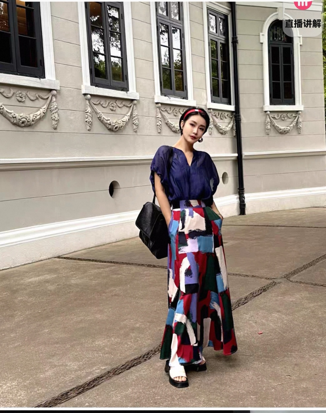 High-Quality Women’s Suit Set: White and Blue Shirts, Red and Blue Suit, Various Sizes - 图片 2
