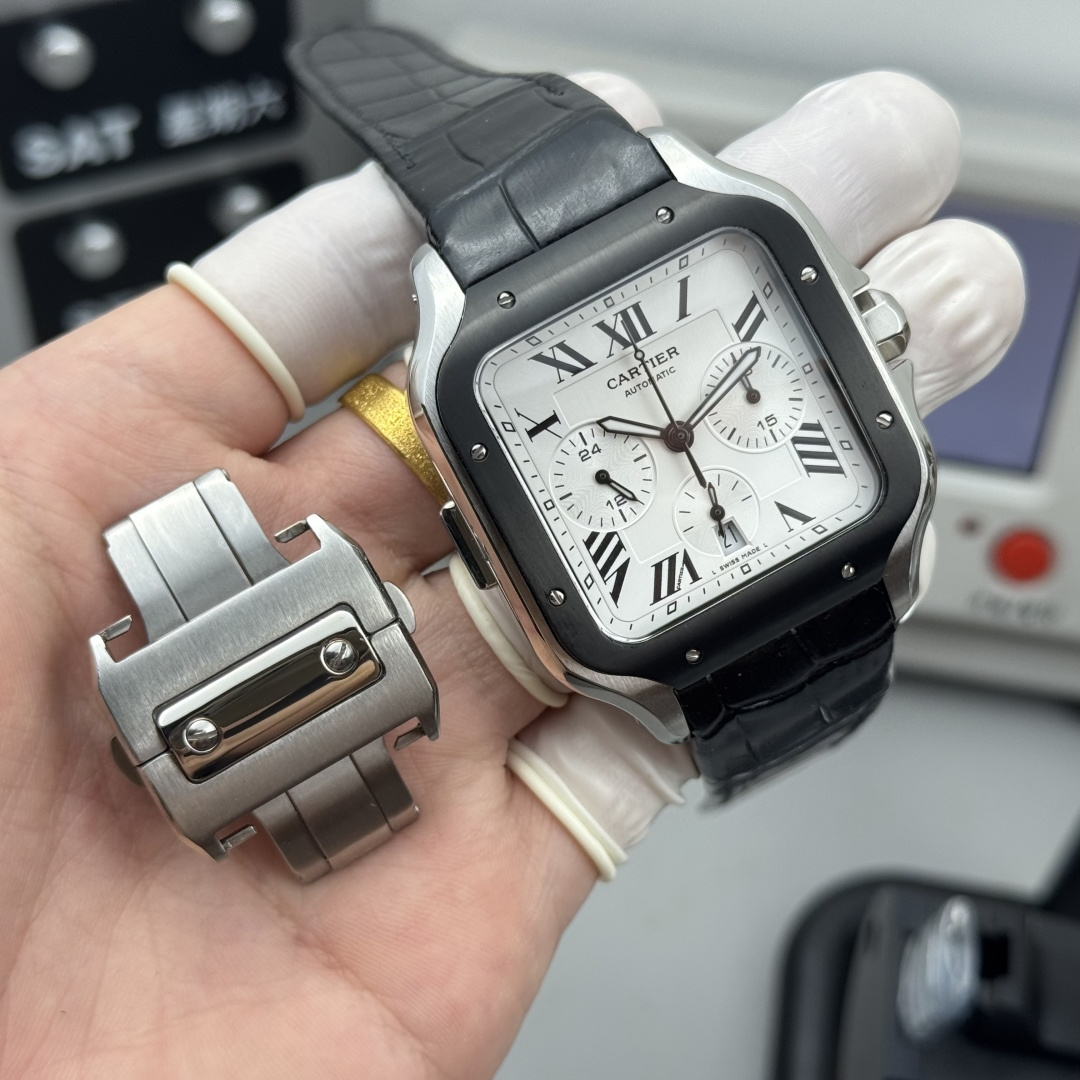 NO:337411,Cartier Santos DE CARTIER series watch model WSSA0017,,,cartier,cartier19860909卡地亚山度士SANTOS DE CARTIER系列腕表型号WSSA0017,,,cartier,cartier,Watch