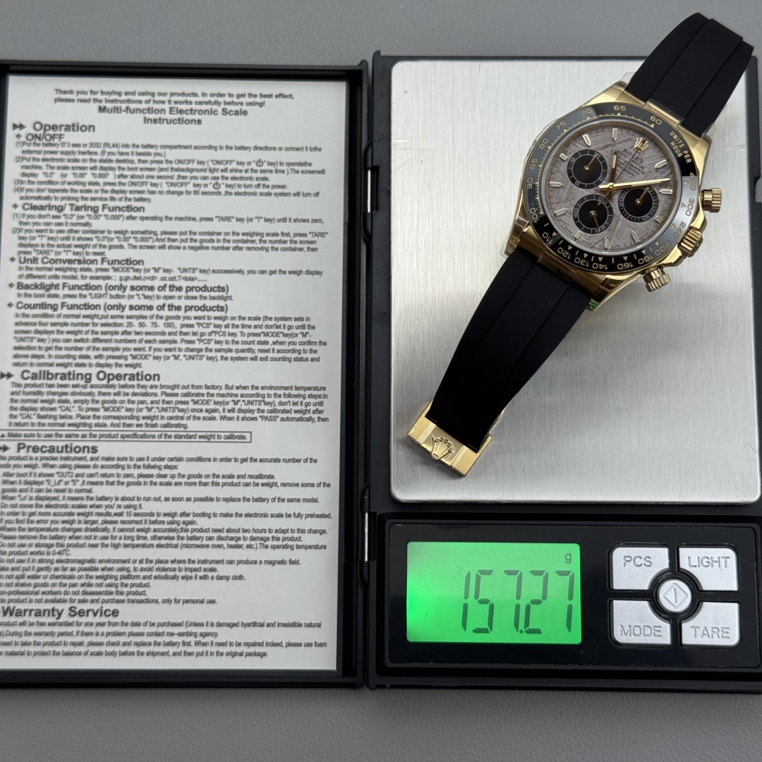 『N+ Factory迪通拿』V2，约155克配重版陨石面，一体4131机。