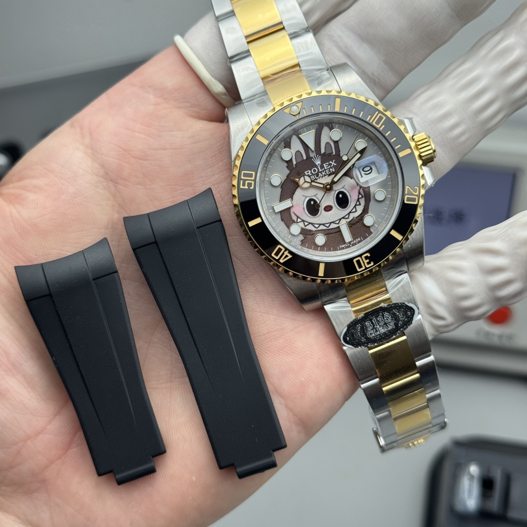 NO:532263,Produced by C+, Rolex co-branded Rabub/40M/movement/, Rolex19860909C+出品,劳力士联名款拉布布/40M/机芯/,,rolex,Watch