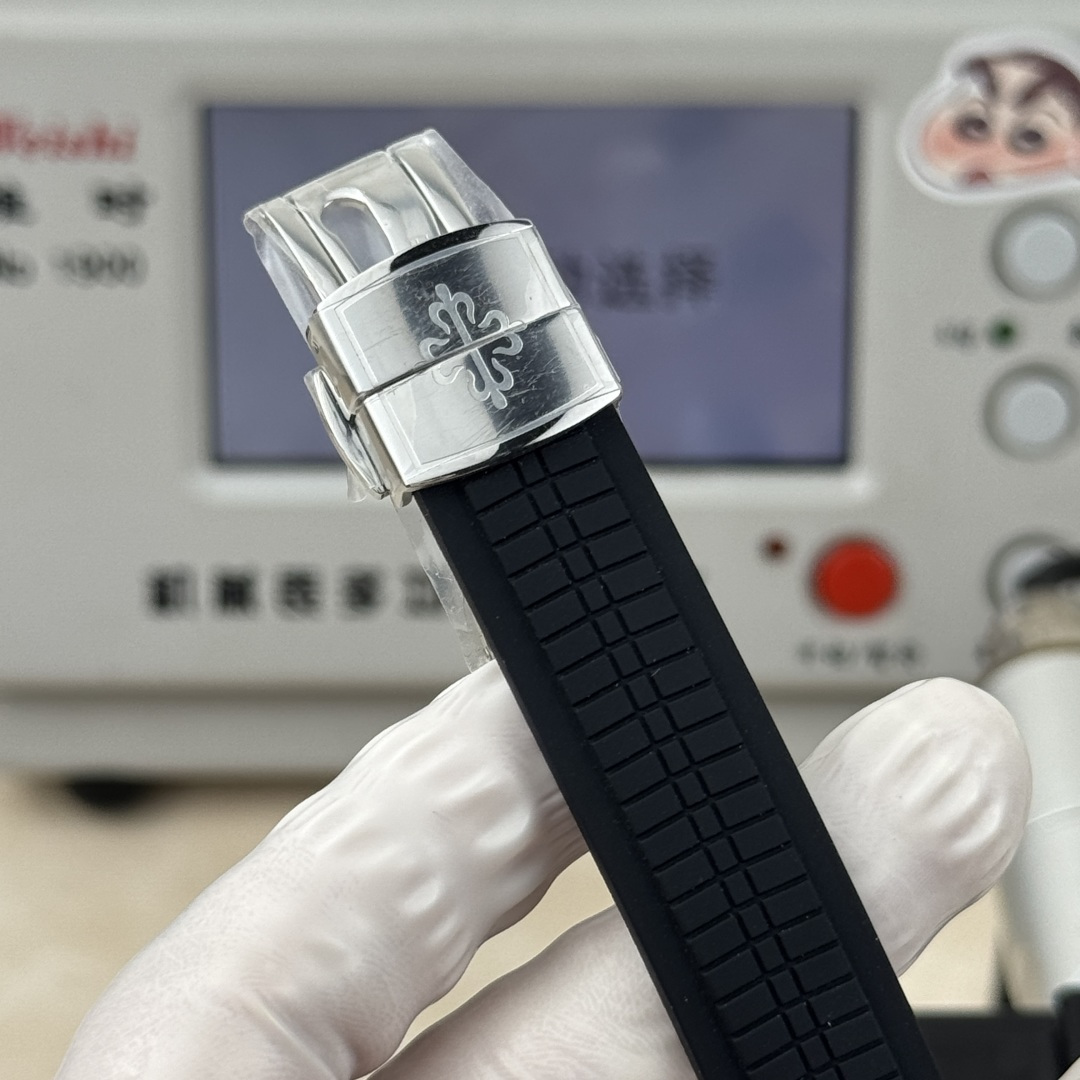 파텍필립 아쿠아넛 자동 남성 시계 38.8MM5168 G5168 G 이미지 9