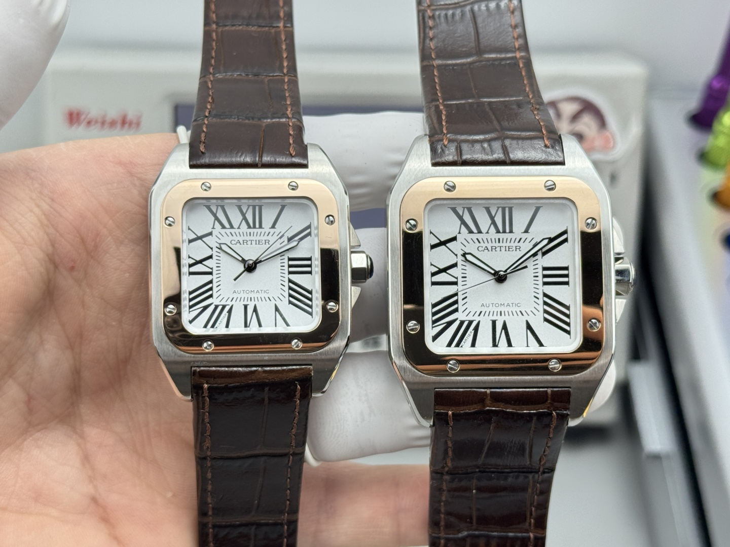 Cartier 卡地亚山度士100周年纪念版情侣对表强势来袭