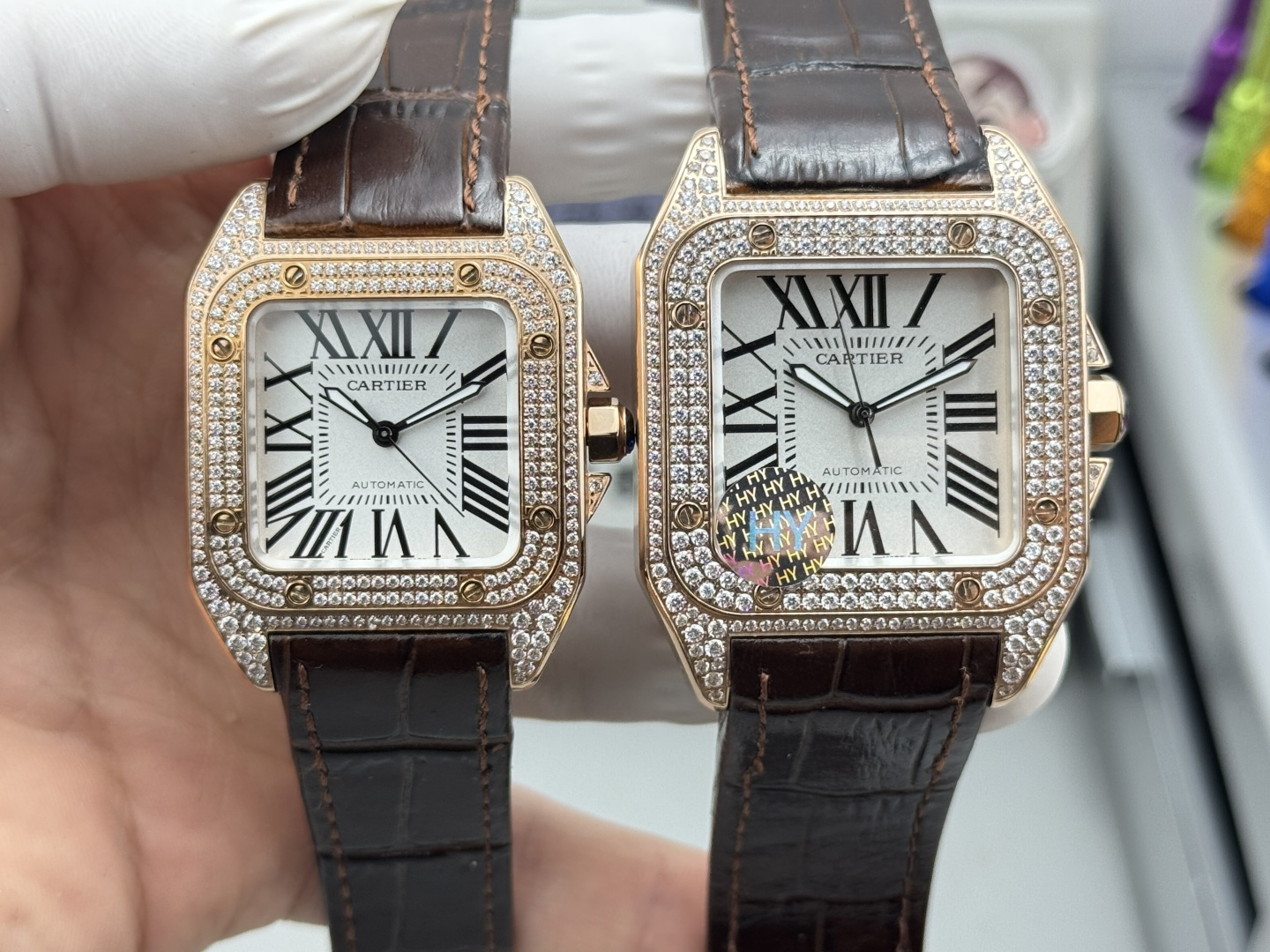 Cartier 卡地亚山度士100周年纪念版情侣对表强势来袭