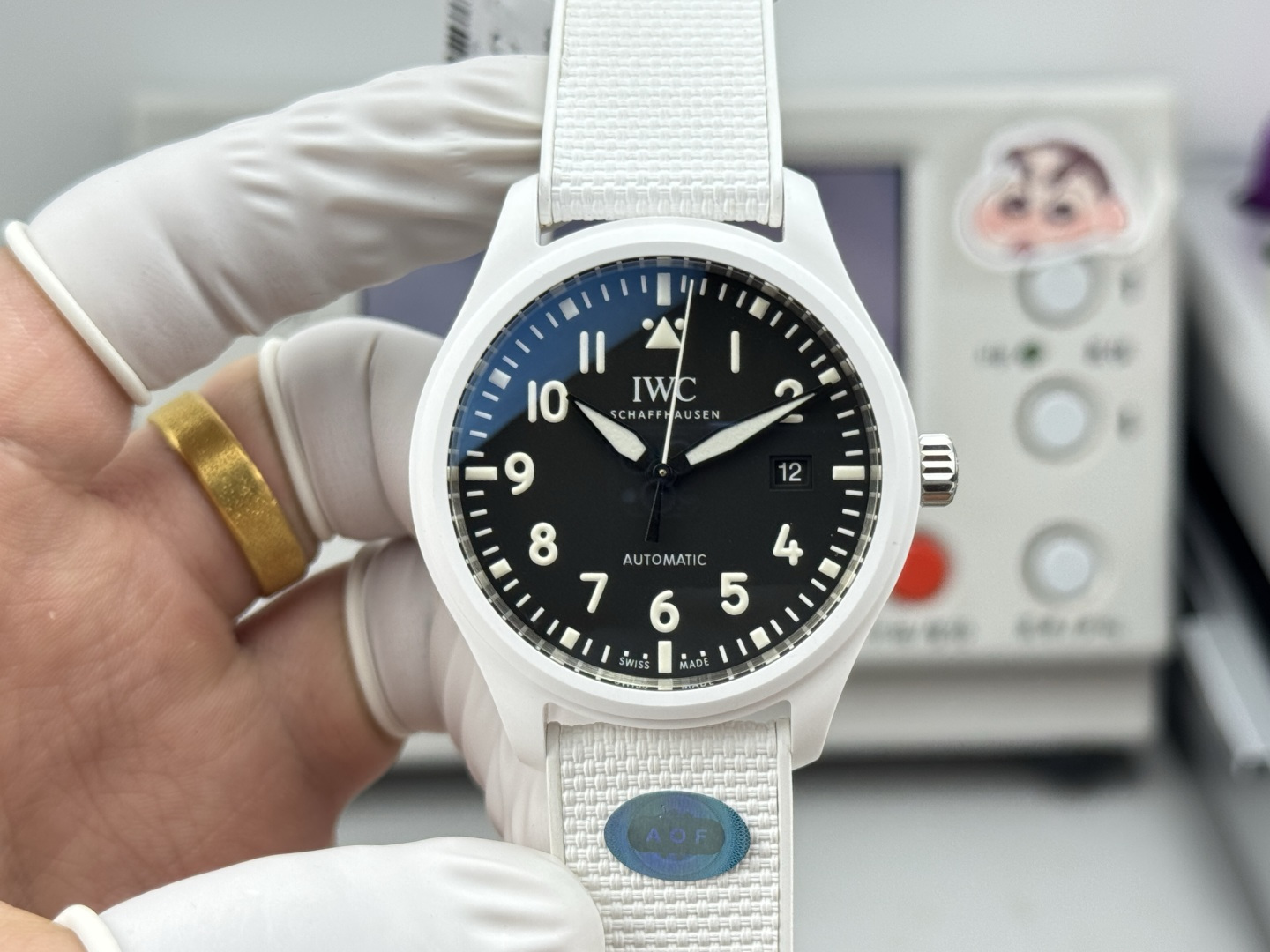 NO:728426,AOF fully upgraded V7 version Mark Pilot PILOTS WATCHES full series 1 Using the latest precision AI electronic injection technology, finally tested a small amount of universal color value with zero color difference 2 The only black surface in the audience to remove the purple temperature, starting the 'Hurious' battle of the new literal craftsmanship! 3 The font is the same font as the perfect mimeograph and the original version Imported super strong luminous The ultimate version has perfectly corrected the slim size to synchronize with the original version!! And the Japanese imported movement 2892 completely meets these characteristics. The latest batch of 2892 imported from Japan is more accurate, durable, has low noise, and has zero repairs! It has become the first choice movement for all models of Mark Pilots! The new fluorine strap is the only one on the market that perfectly matches the original version for a limited time., iwc19860909AOF 全面升级 V7 版 马克 飞行员PILOTS WATCHES全系列 1利用最新的精密AI电喷技术, 终于试验出少量的零色差的万国色值 2全场唯一去除紫色温的黑面,开启了字面新工艺的 ＂狂飙’之战！ 3字體是完美油印和原版相同的字体 进口超强夜光 终极版己完美修正纤细大小同步原版！！ 而日本进口机芯 2892正完完全全符合这特征, 最新批次日本纯进口 2892更显精准,耐用,摆陀低噪,零返修！ 从而成为马克 飞行员 所有款式的首选机芯！ 限时价格不菲的新氟表带 目前市面上唯獨完美對標原版更多新品,,iwc,Watch