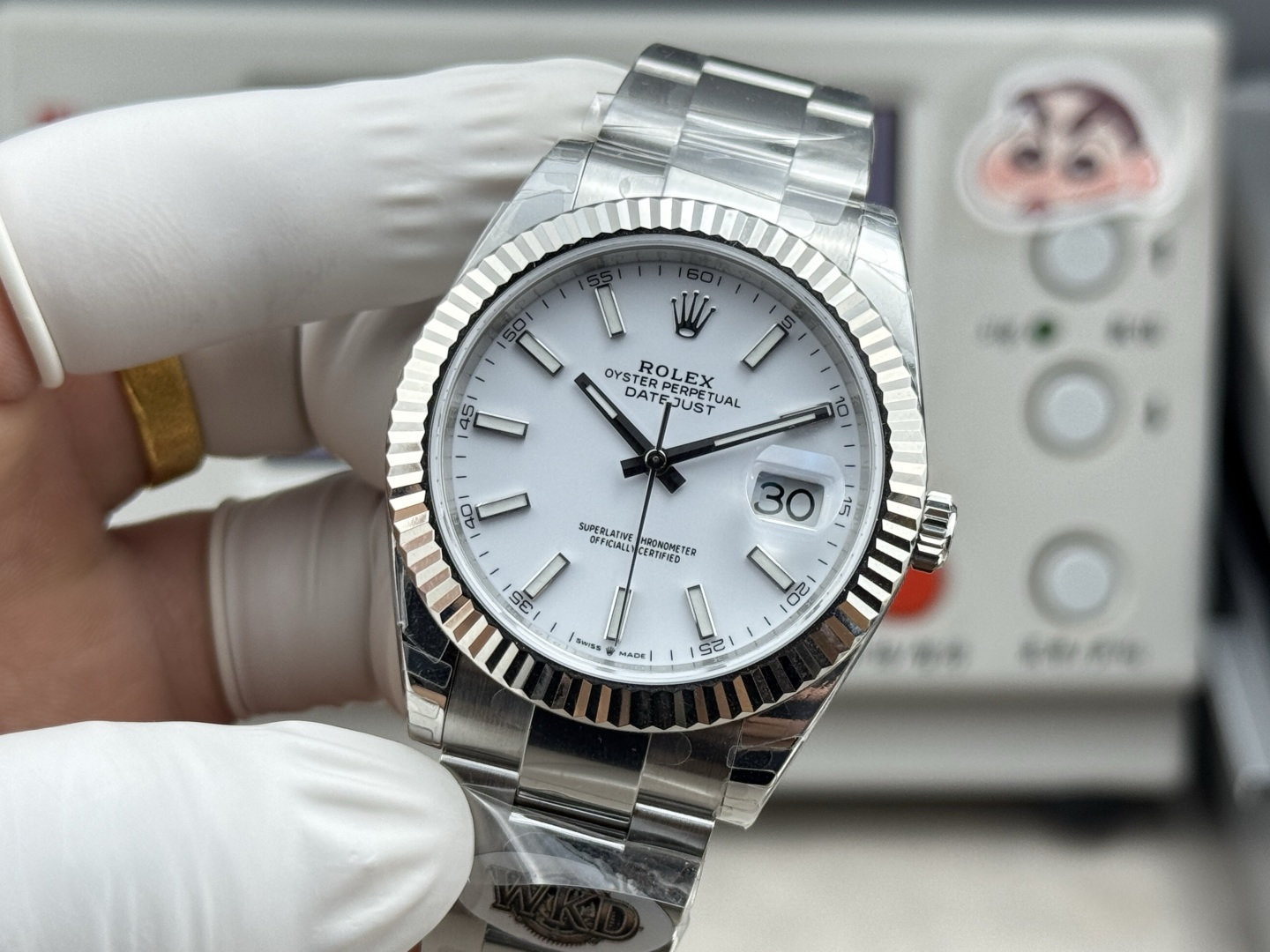 Rolex Style Beige Watches Watches Watches detail image 3 from source 765401