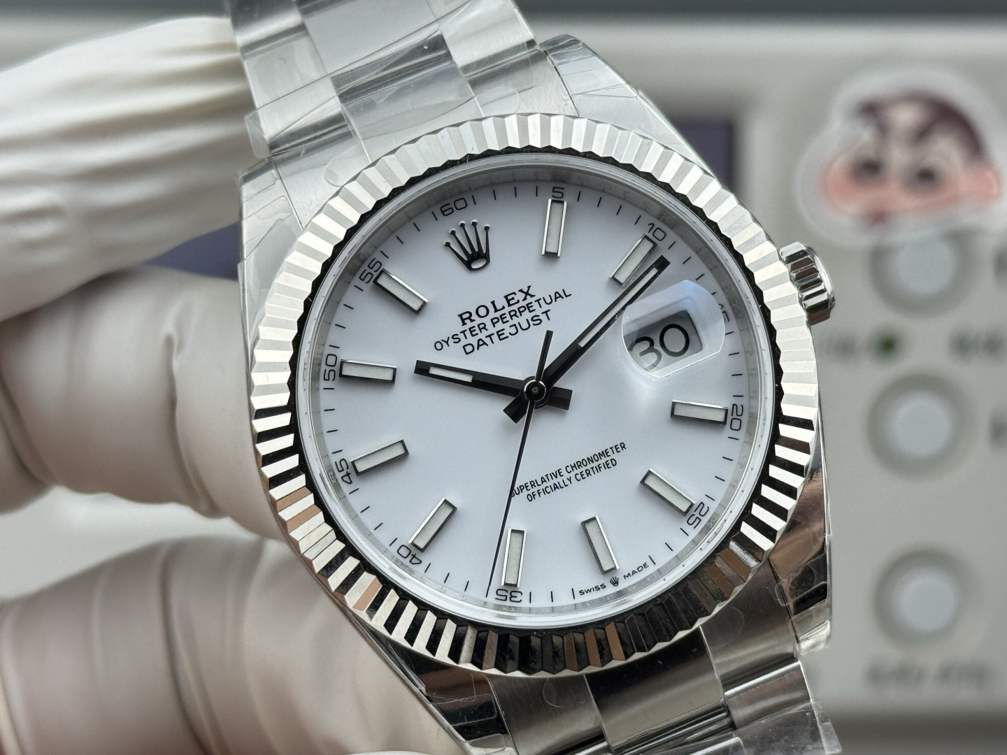 Rolex Style Beige Watches Watches Watches detail image 4 from source 765401