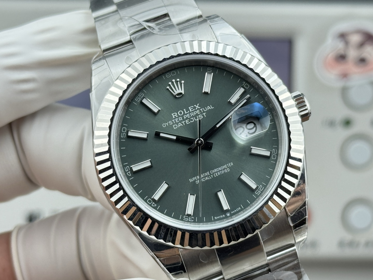 Rolex Style Beige Watches Watches Watches detail image 4 from source 765402