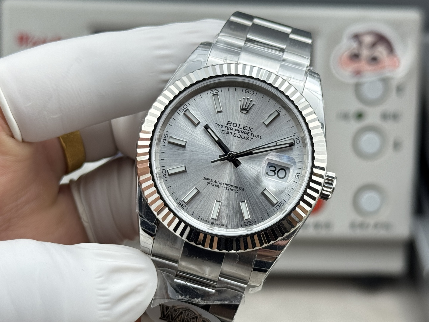Rolex Style Beige Watches Watches Watches detail image 3 from source 765403