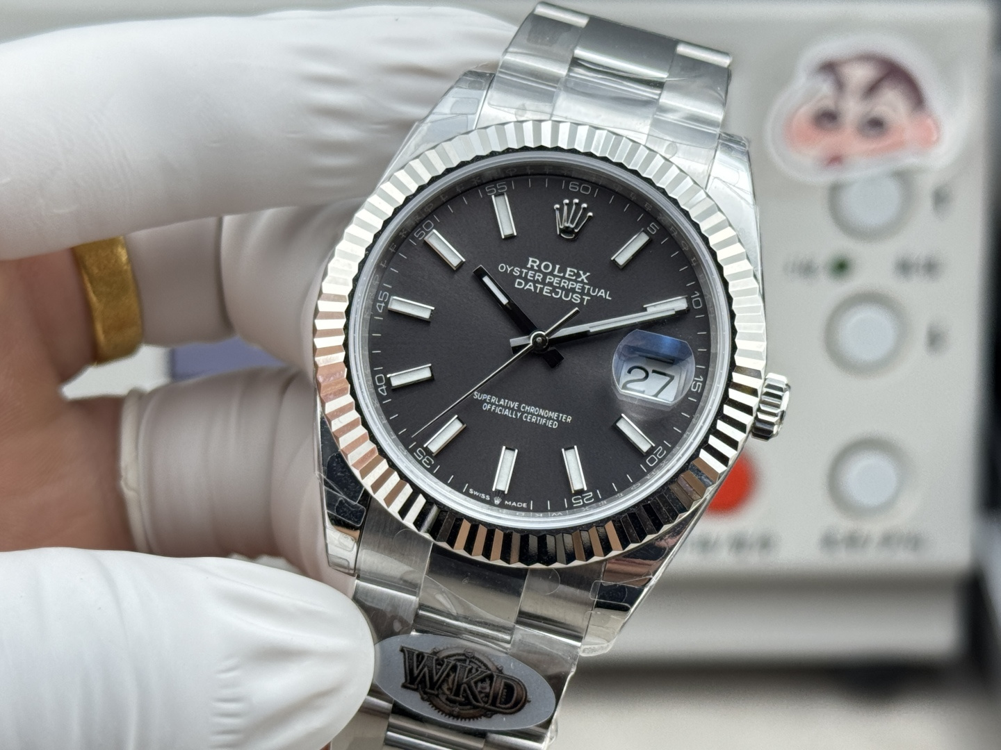 Rolex Style Beige Watches Watches Watches detail image 3 from source 765404