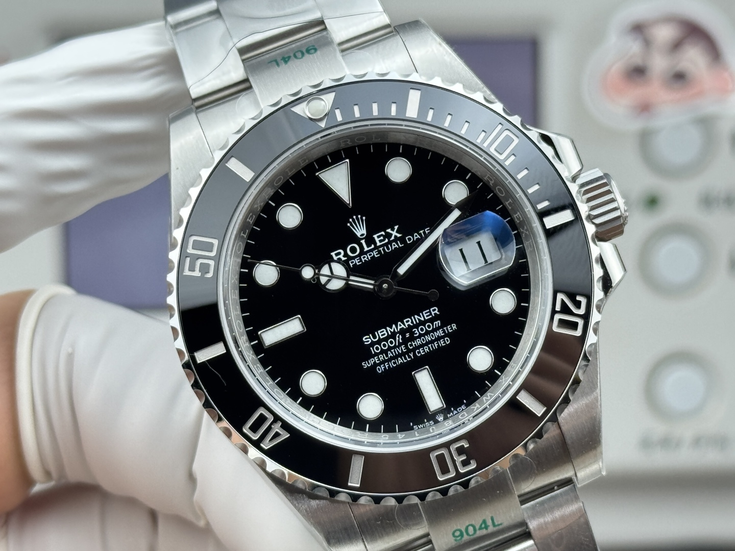 Rolex Style Black Watches Watches Watches detail image 4 from source 765406