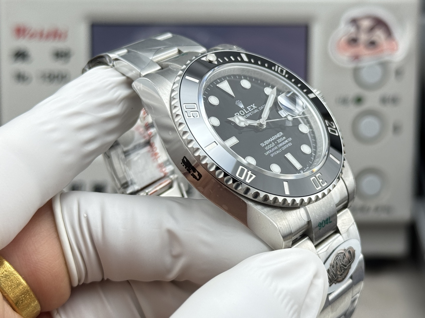 Rolex Style Black Watches Watches Watches detail image 5 from source 765406