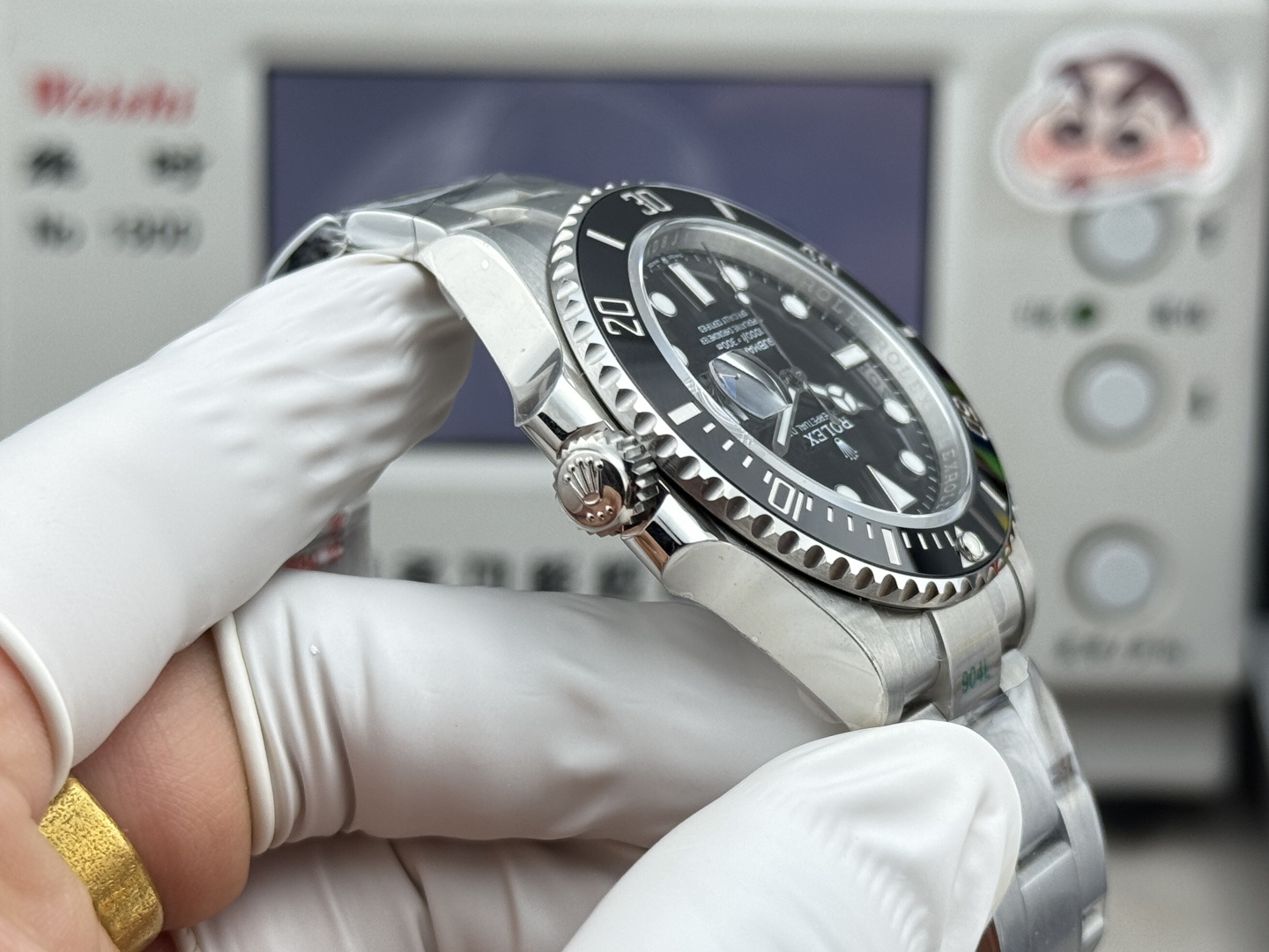 Rolex Style Black Watches Watches Watches detail image 6 from source 765406