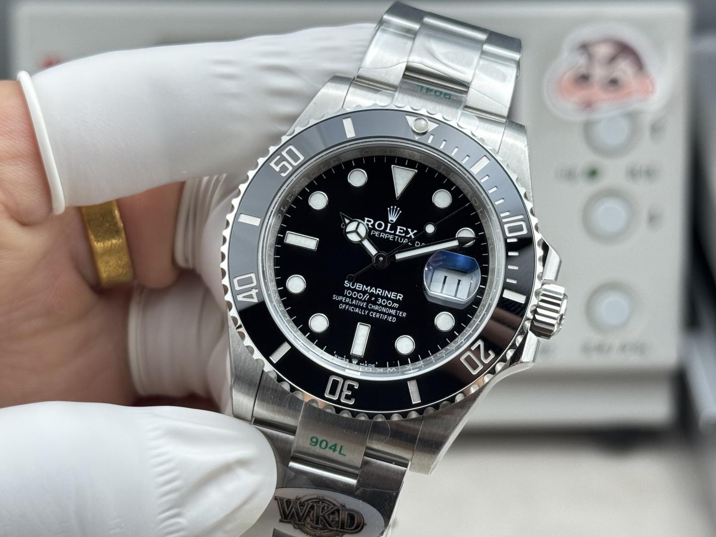 Rolex Style Black Watches Watches Watches detail image 3 from source 765406