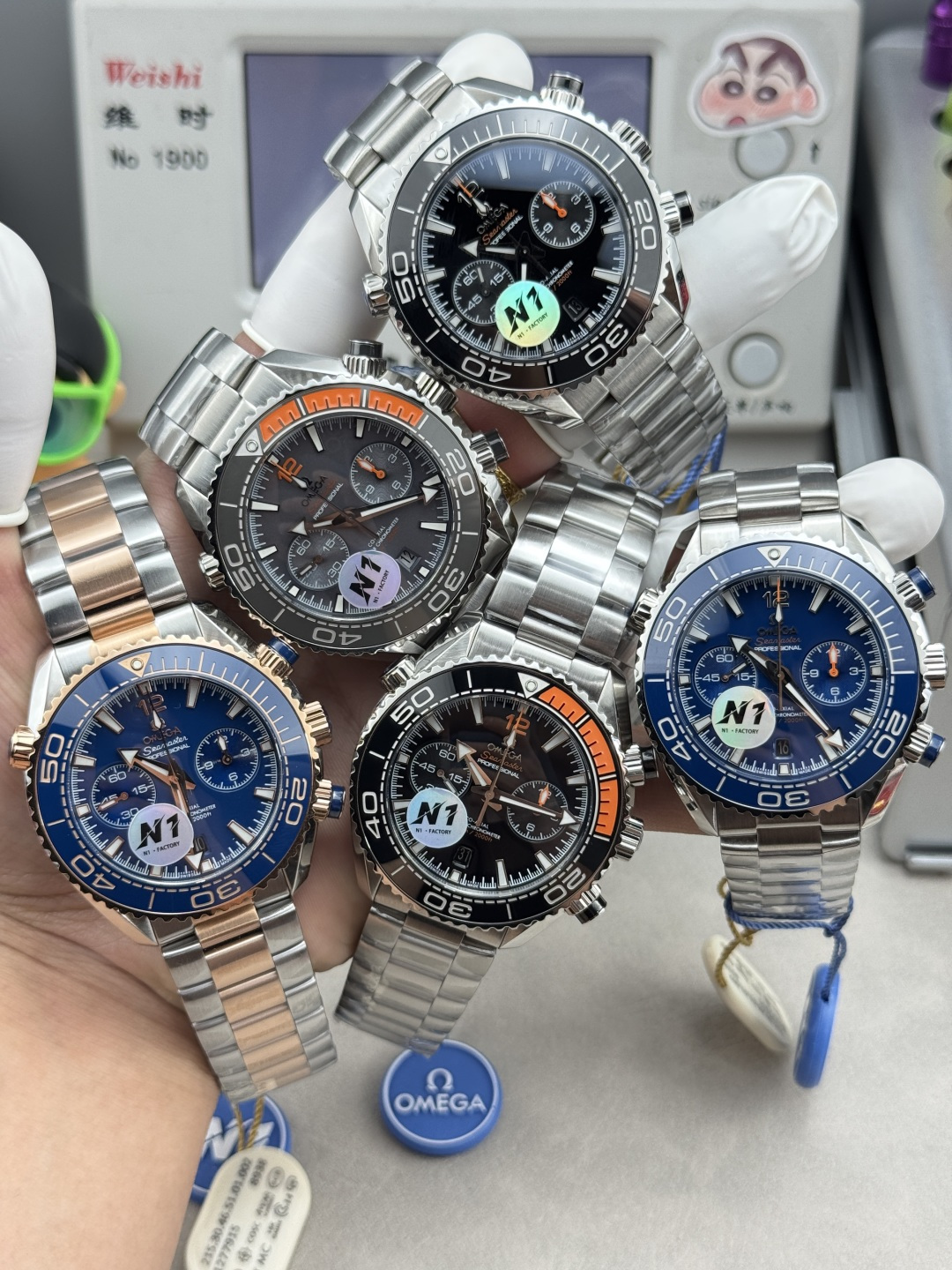 N1Factory 600 Cal.9900 T 72 316L : Omega