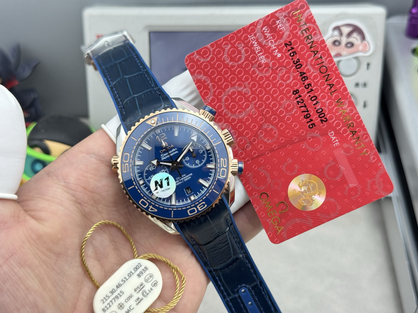 N1Factory 600 Cal.9900 T 72 316L : Omega