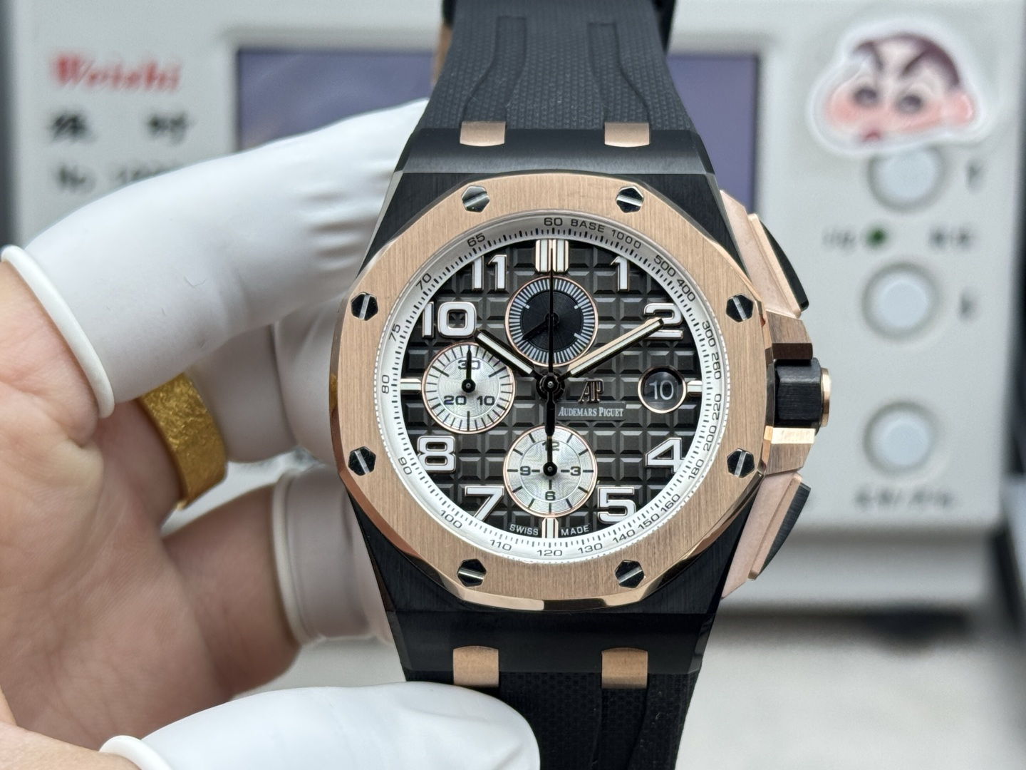 LS .Factory Audemars Piguet 26401RO.OO.A002CA.02 1 7750 12 Cal.3126 2 316 306 3 4 5 CNC