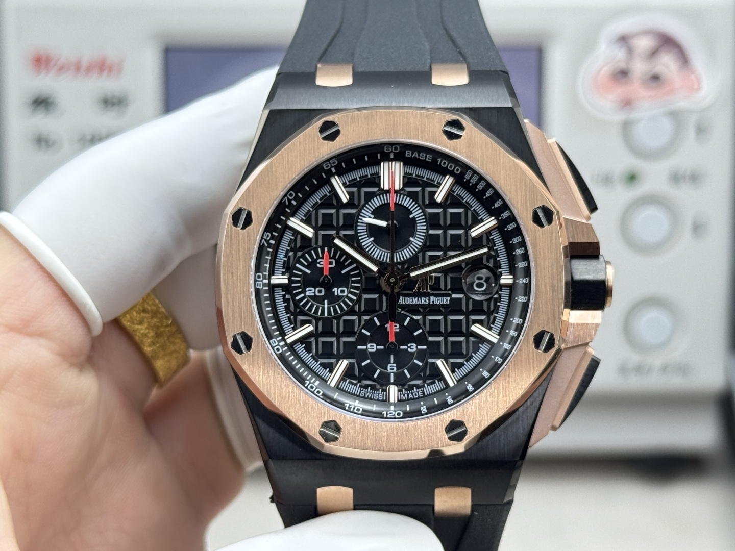 LS .Factory Audemars Piguet 26401RO.OO.A002CA.02 1 7750 12 Cal.3126 2 316 306 3 4 5 CNC