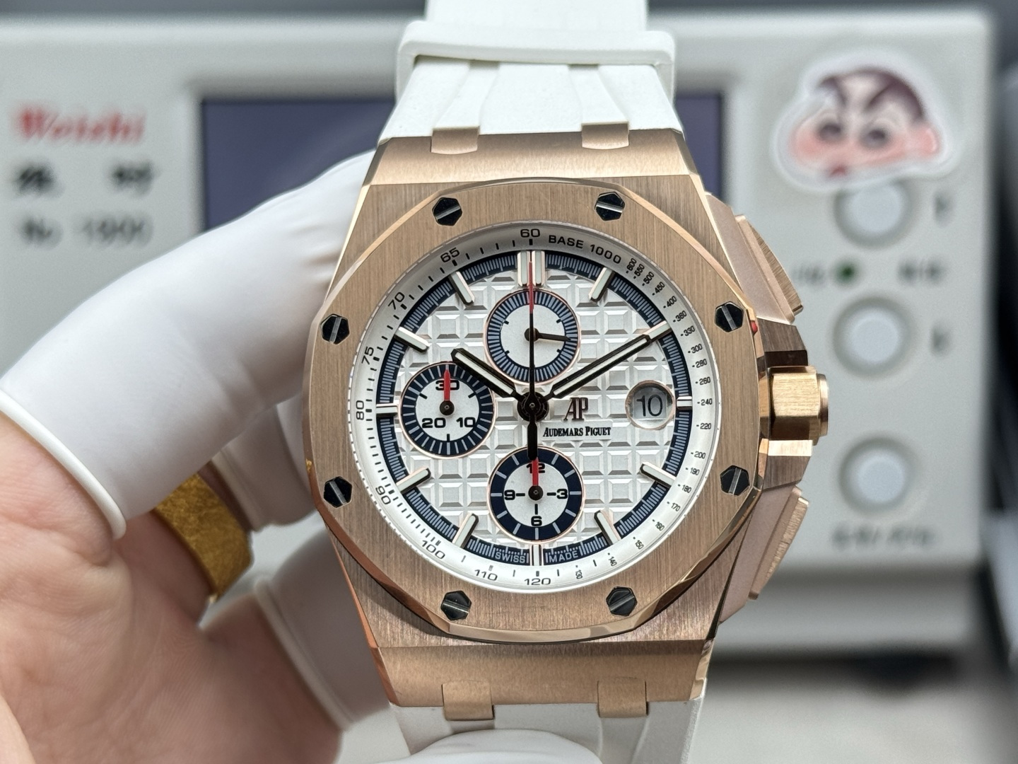 LS .Factory Audemars Piguet 26401RO.OO.A002CA.02 1 7750 12 Cal.3126 2 316 306 3 4 5 CNC