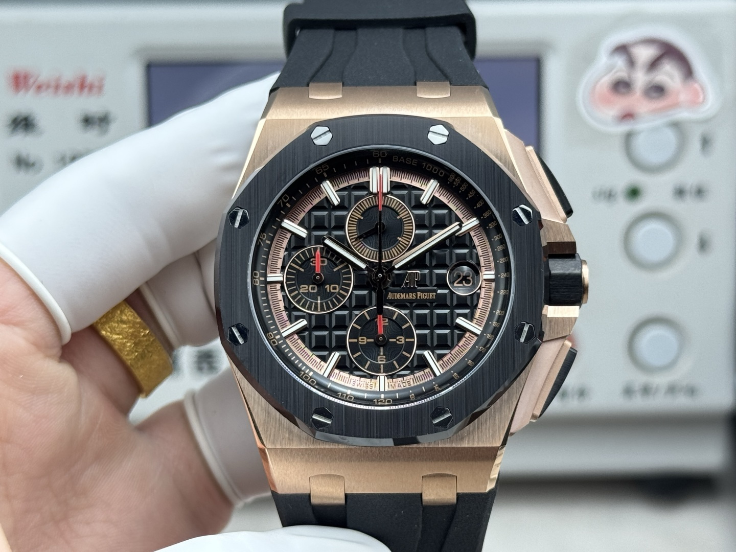 LS .Factory Audemars Piguet 26401RO.OO.A002CA.02 1 7750 12 Cal.3126 2 316 306 3 4 5 CNC