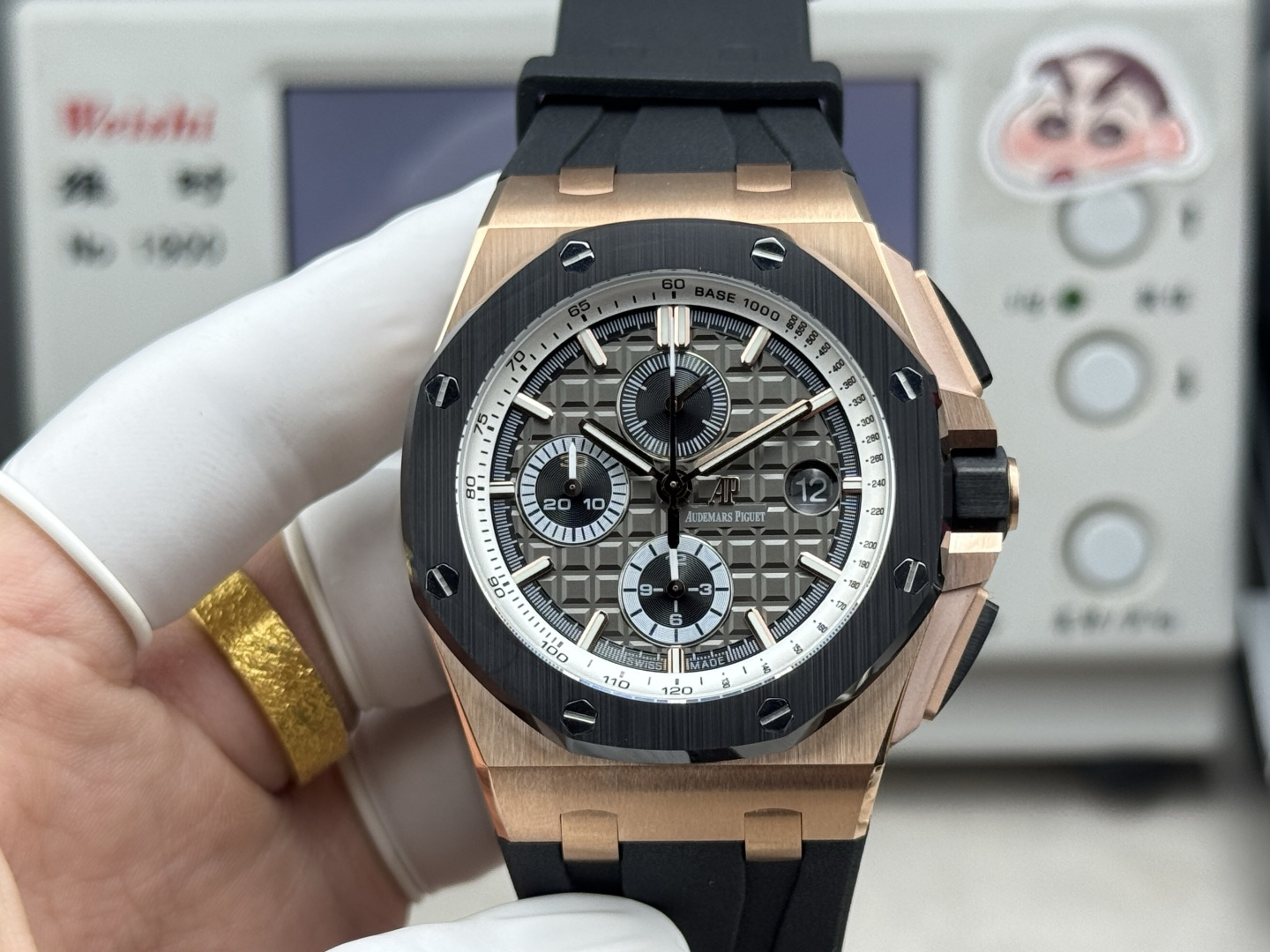 LS .Factory Audemars Piguet 26401RO.OO.A002CA.02 1 7750 12 Cal.3126 2 316 306 3 4 5 CNC