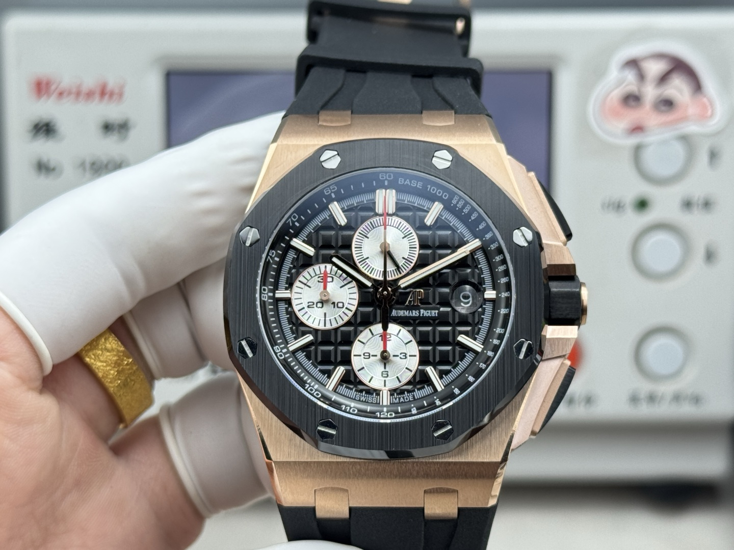 LS .Factory Audemars Piguet 26401RO.OO.A002CA.02 1 7750 12 Cal.3126 2 316 306 3 4 5 CNC
