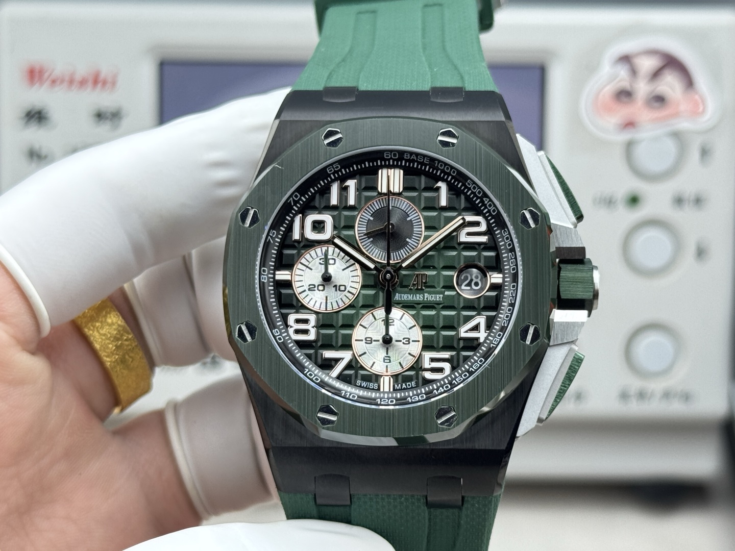 LS .Factory Audemars Piguet 26401RO.OO.A002CA.02 1 7750 12 Cal.3126 2 316 306 3 4 5 CNC