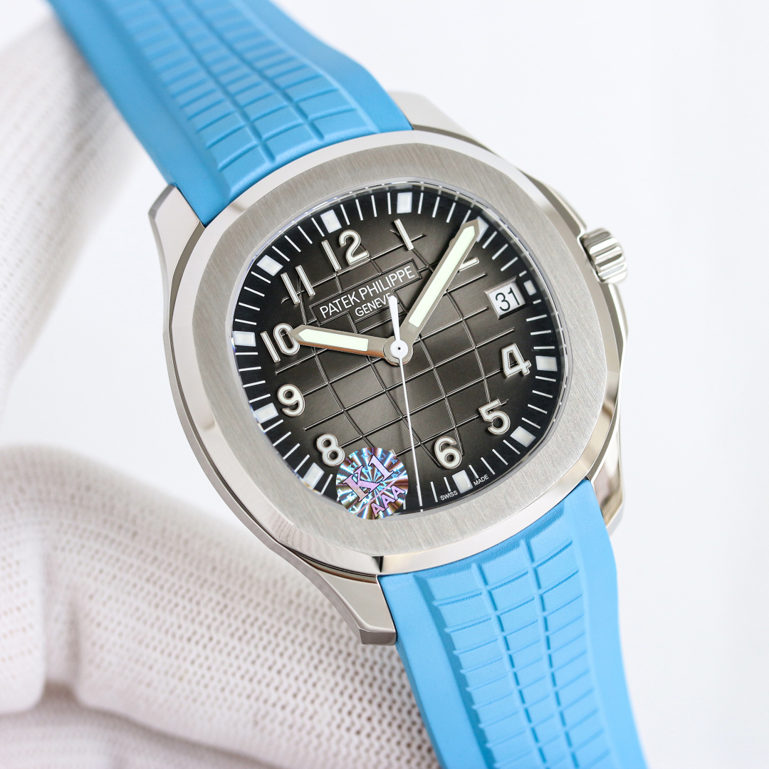 NO:662981,The K1 Factory Patek Philippe PP grenade series PL1 all-in-one machine produced by K1 has launched an upgraded version of the original machine with noise-free engraving. The most cost-effective all-in-one machine on the market is the Cal.324 S C integrated movement. Detailed upgrade interpretation: 1. The upgraded movement has all finely engraved characters, clear and non-abrasive, and the texture is the ultimate. 2. Upgraded automatic rotor, using Swiss ultra-precision bearings, and an unprecedented gyro installation process in the industry. Achieve 100% noise reduction.  3. Original movement, no fake clips, no fake balance wheels, no fake rubies. The K1 factory has completely reproduced the 3.3 mm out-of-print high-quality 324SC movement. 4. Upgraded dial scale with super bright luminous, and the overall harmonious and consistent brightness. 5. The grenade classic green plate, currently improved to the same color as the original, beats the dial details and workmanship of other factories. 6. The calendar window of each watch is positioned horizontally, without deflection and obstruction.  7. The smoothness of the head adjustment gear has been adjusted multiple times to reach the best state. The upgraded watch has a smooth feel for adjusting time and winding. 8. The thickness of the entire watch has been upgraded to 8.2 mm, making it the thinnest mechanical watch on the Internet, which is equivalent to the original thickness. It is extremely comfortable to wear. 9. It is emphasized that the 324Sc movement adjusts the calendar clockwise, that is, adjusts the calendar from top to bottom. Note that the analysis is consistent with the genuine product.  10. When adjusting the time, pull the crown to the second gear. The large second hand will not stop. It is also consistent with the original product. The Patek Philippe 5167 grenade produced by K1 factory is an upgraded version of the original machine with noiseless engraving. It is a luxurious and exquisite mechanical watch recommended for men. For the best luxury recommendation as a gift, please look for the exclusive quality of K1, patek philippe19860909K1 出品  K1 Factory 百达翡丽 PP 手雷系列PL1 一体机 推出升级原版机无噪音刻字版.市场一体机性价比之最 Cal.324 S C一体机芯 详细升级解读: 1.升级机芯全部精雕刻字,清晰不磨损,纹理做到极致. 2.升级自动陀片,采用瑞士超精密轴承,业界史无前例的安装陀片工艺.做到百分百降噪音. 3.原版机芯,无假夹版,无假摆轮,无假红宝石.K1厂完整的复刻出3.3毫米的绝版高品质324SC机芯. 4..升级表盘刻度夜光超亮,而且整体做到和谐一致同步亮度. 5. 手雷经典绿盘,目前改进与正品一致的颜色,秒杀其他工厂的表盘细节和做工. 6.日历窗口每一只手表做了水平正位,不出现偏斜遮挡 7.把头调节档位顺畅度的多次调试,调试到最佳状态.使得升级版手表调校时间和上链的手感畅顺 8.升级了整个手表厚度8. 2毫米,完美实现全网最薄机械表,等同原装厚度.佩戴起来舒适无比. 9.重点强调324Sc机芯顺时针调日历,也就是由上往下调日历.注意辨析和正品一致. 10.调节时间的时候,拉表冠二挡.大秒针是不停止的.和正品也是一致. K1厂出品百达翡丽 5167手雷,升级原版机无噪音刻字版,奢华精致推荐男士机械腕表 送礼最佳奢华推荐请认准K1独家品质,,patek philippe,Watch