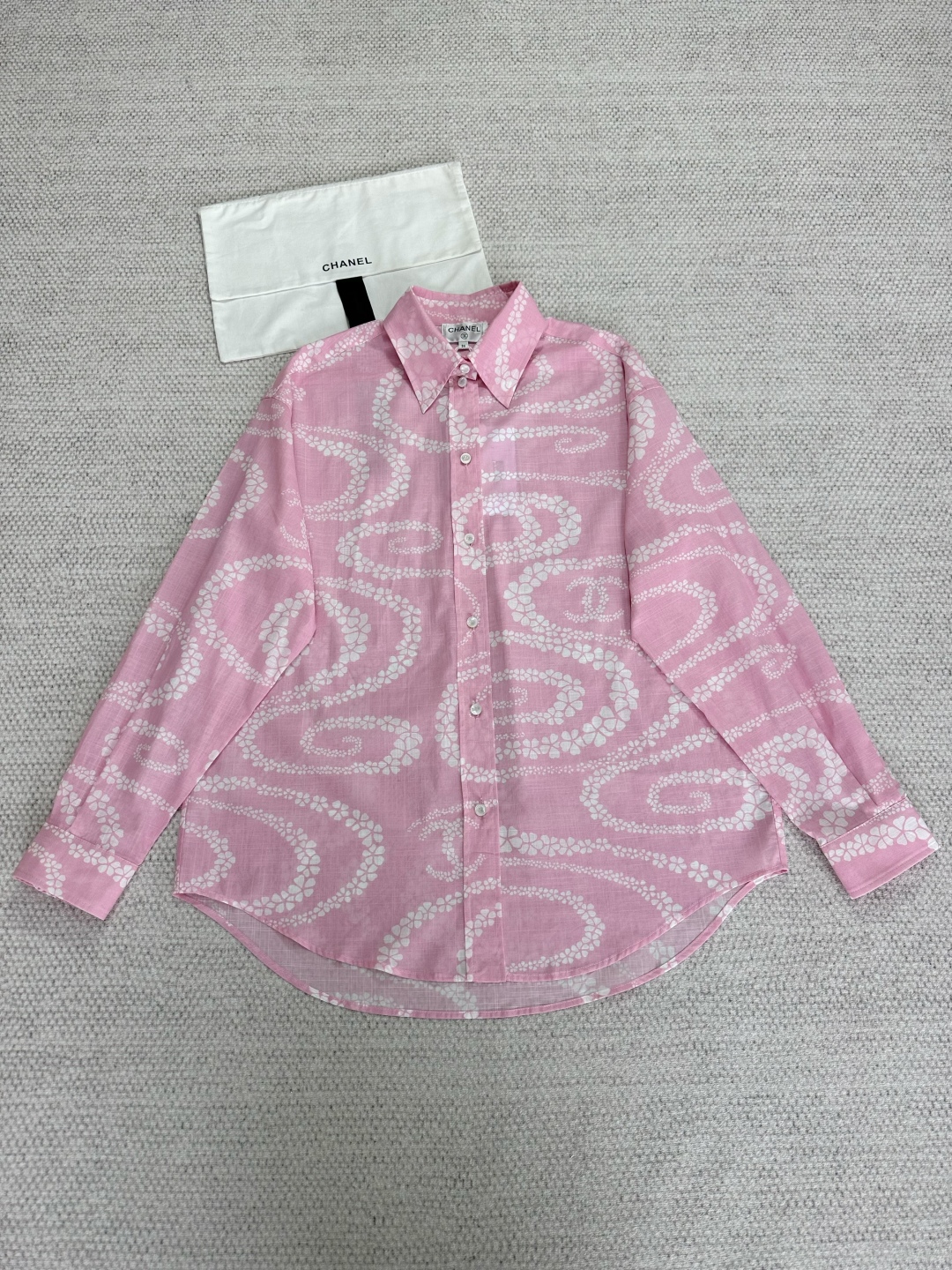 Chemise Imprimée Coco Beach en Coton Bambou - Élégance Décontractée