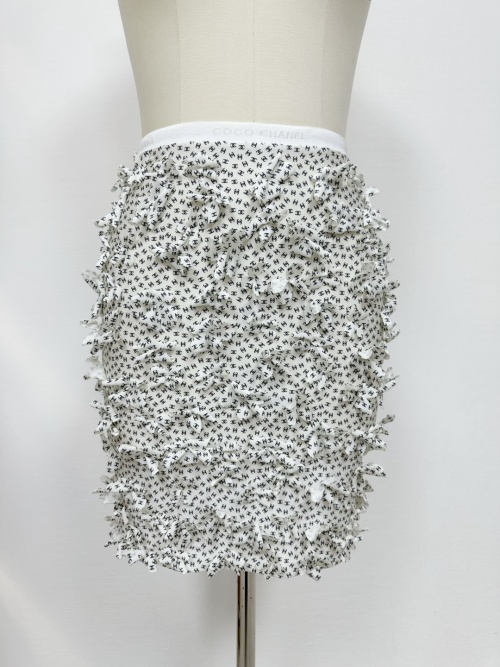 Coco Beach Mini Skirt - Summer Style, Designer Fabric and Handmade Flowers 1 Coco Beach Mini Skirt - Summer Style, Designer Fabric and Handmade Flowers
