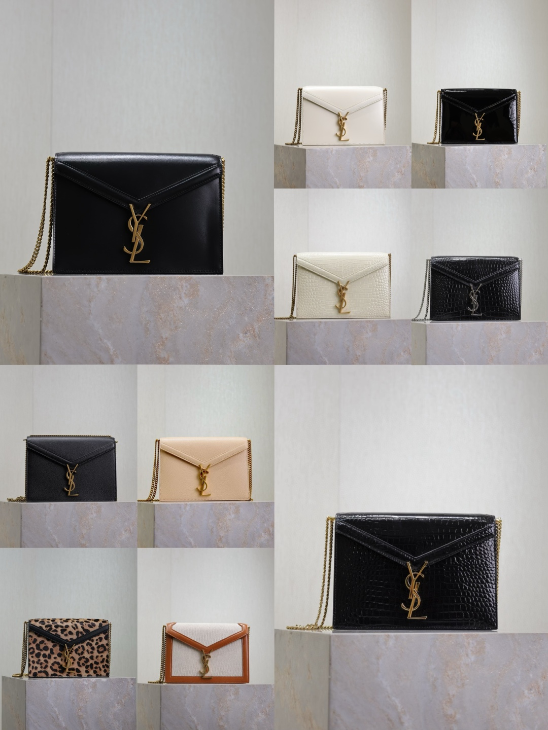 Colección de bolsos de cadena CASSANDRA