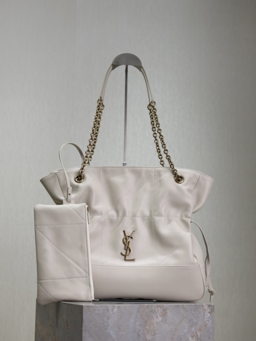 Saint Laurent Jamie 4.3 Large Bucket Bag in Lambskin with Chain Strap 1 Saint Laurent Jamie 4.3 Large Bucket Bag in Lambskin with Chain Strap