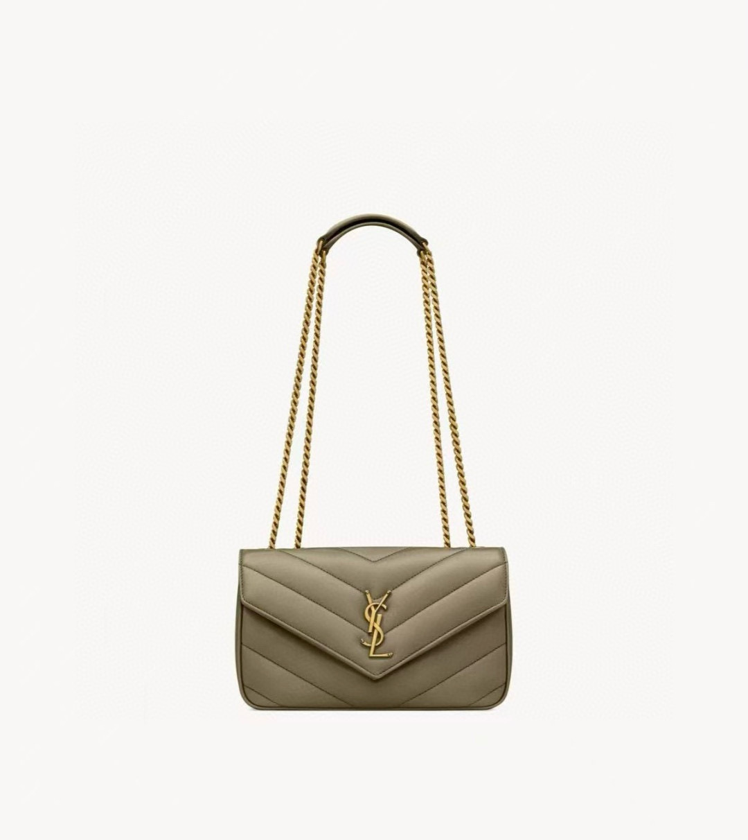 NO:211787,Loulou 24cm official website picture of green sheepskin #, Saint Laurent, saint laurent, sheepskin19860909Loulou 24cm 绿色羊皮官网图#,圣罗兰,saint laurent,sheepskin,Bag