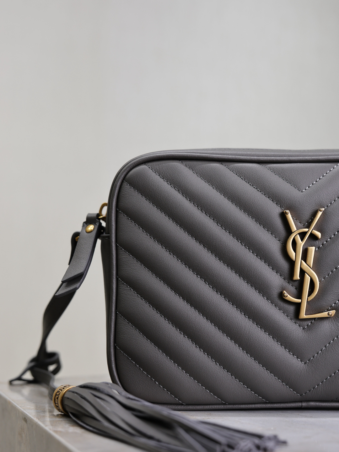 Сумка YSL серая — photo 3