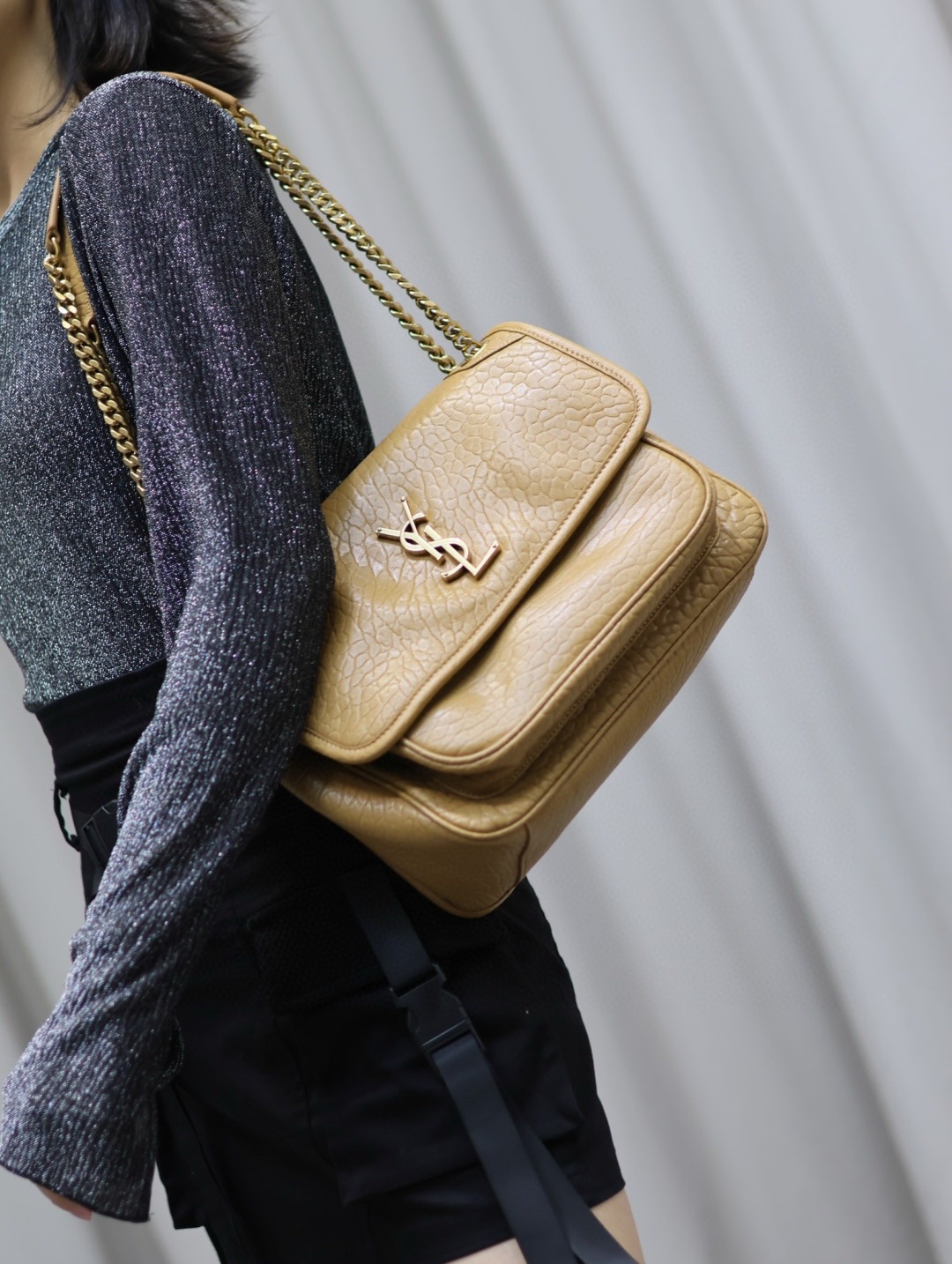 NO:772444,Reference for shooting upper body_, saint laurent, saint laurent19860909随拍上身参考_,圣罗兰,saint laurent,Bag