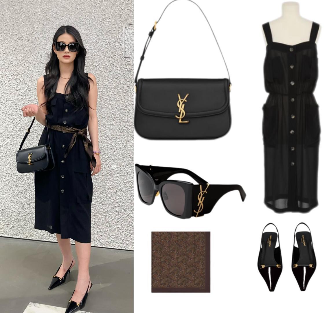 NO:389499,Rotating open buckle metal full of ritual, Saint Laurent, saint laurent19860909旋转开扣金属 仪式感满满,圣罗兰,saint laurent,Bag