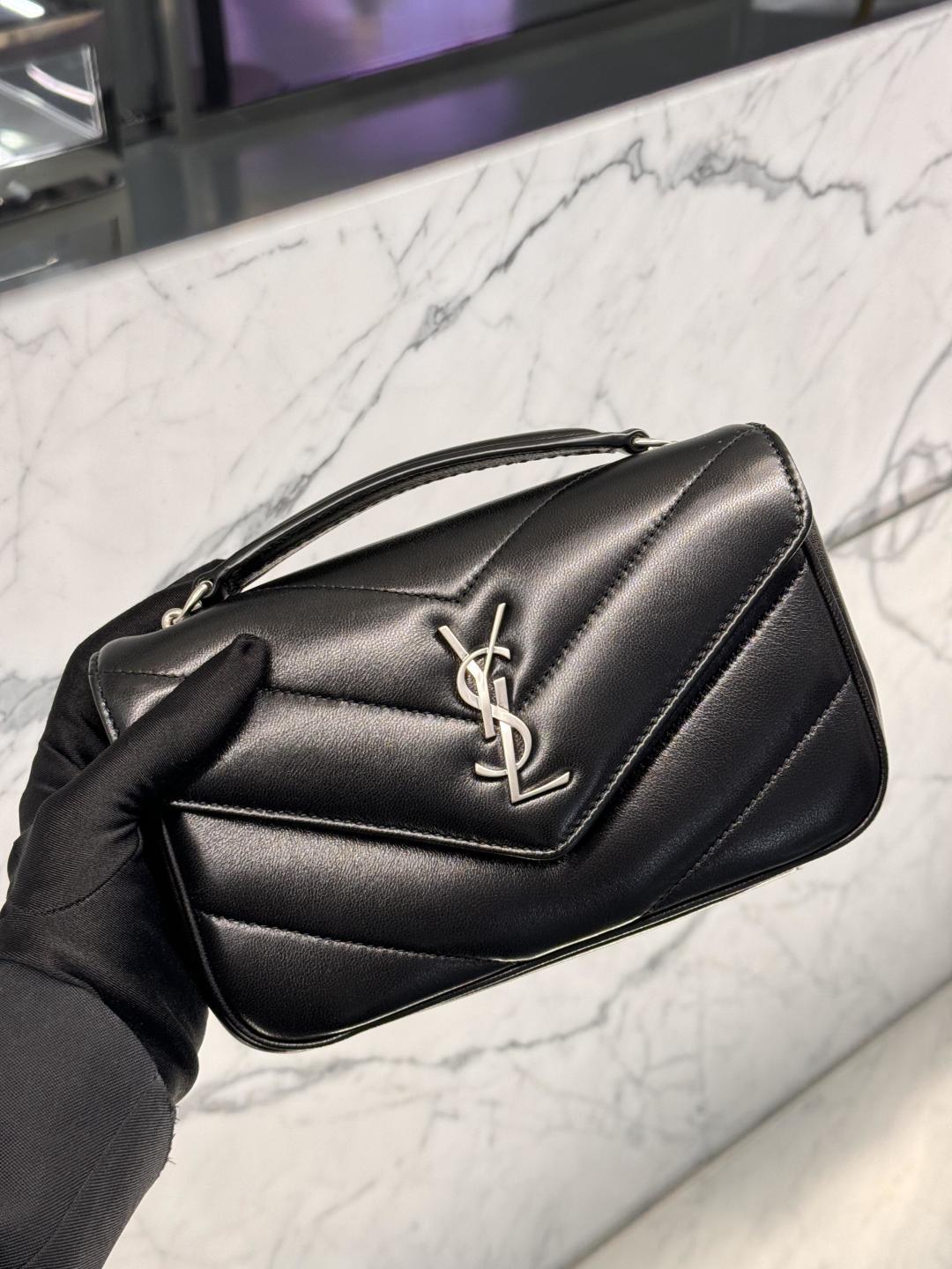 NO:556176,Loulou sheepskin series black and silver brand new online, saint laurent, saint laurent, sheepskin19860909Loulou 羊皮系列黑银全新上线,圣罗兰,saint laurent,sheepskin,Bag